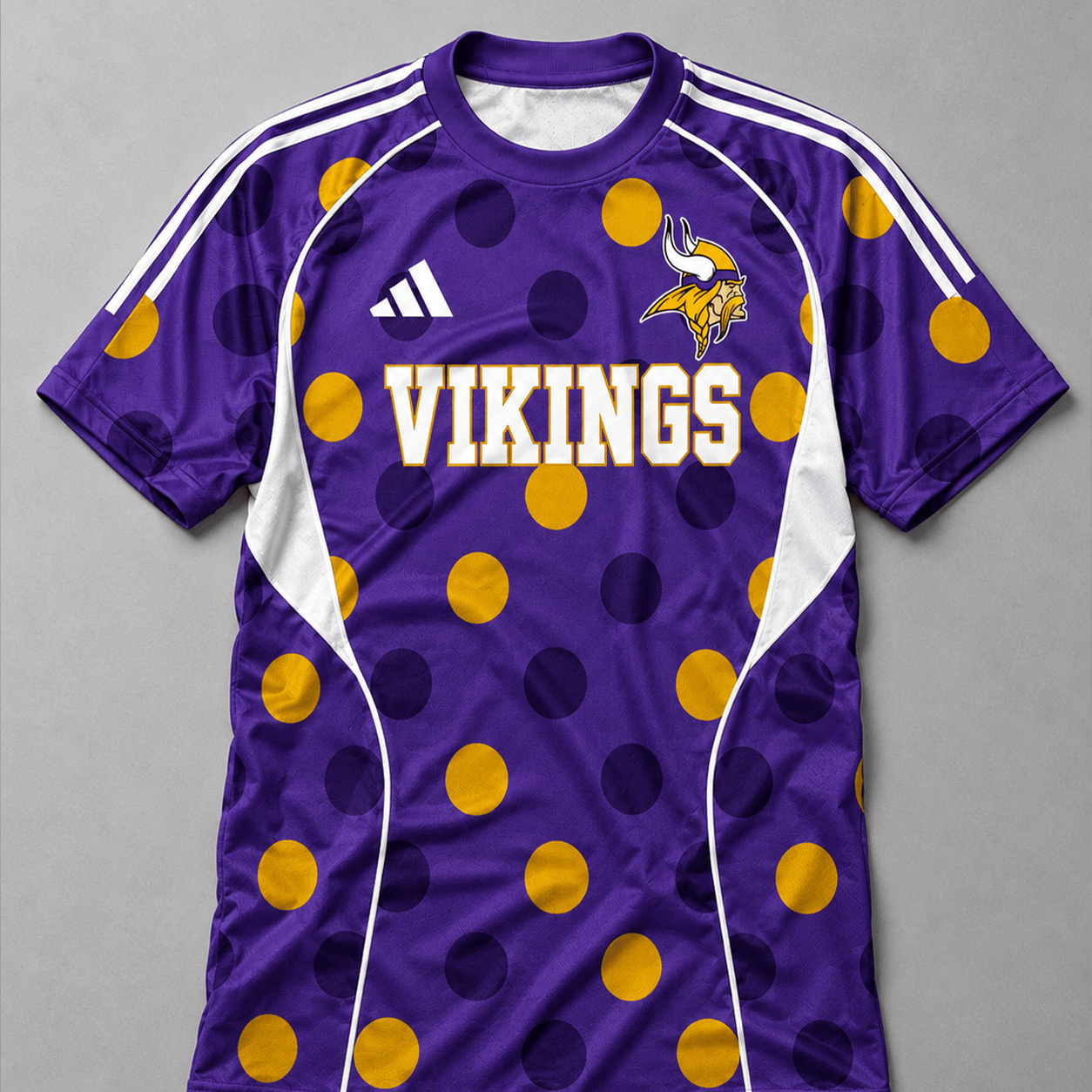 MV Premium NFL Game Day Polka Dot Sports Jersey Shirt