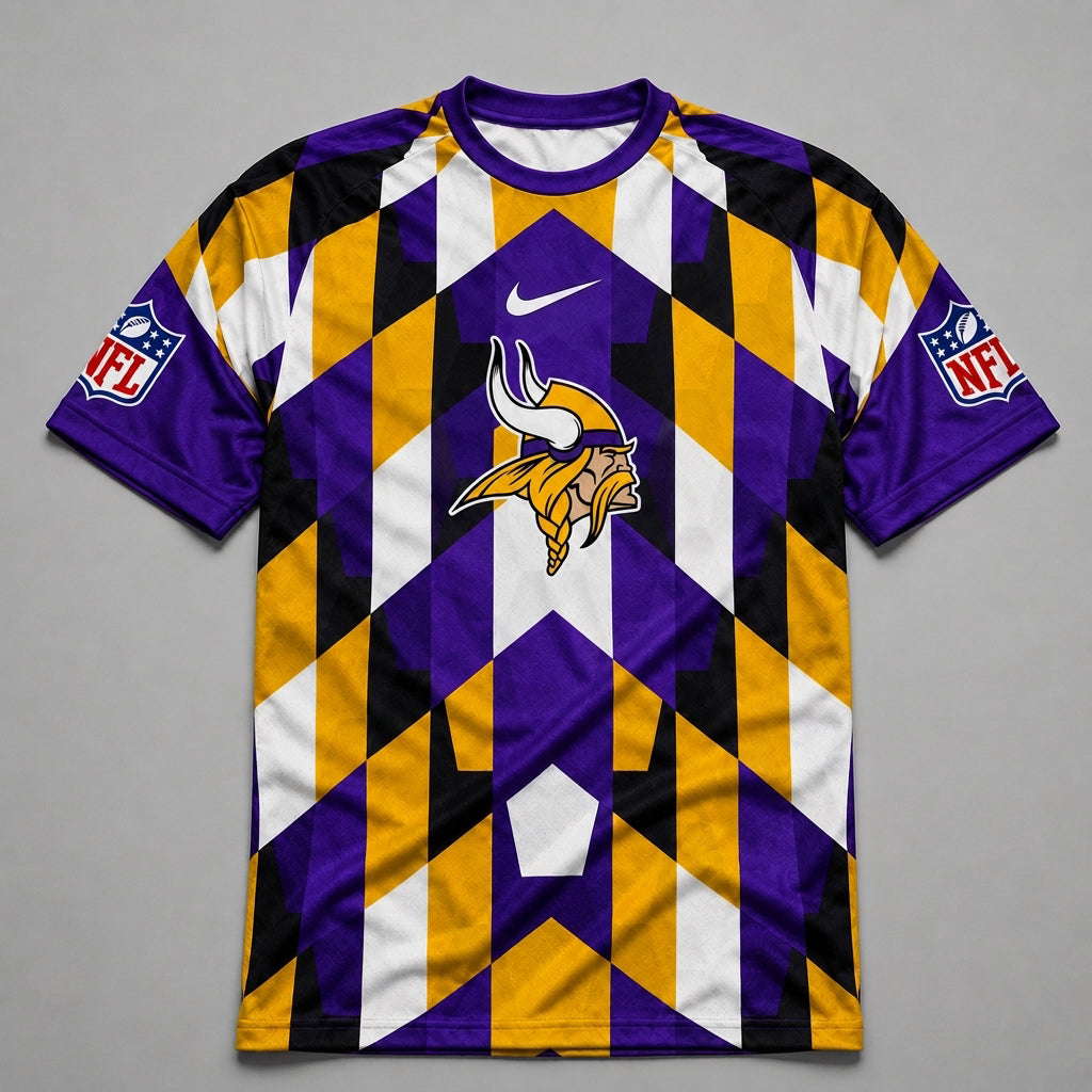 MV x Premium NFL Geometric Fan Performance T-Shirt