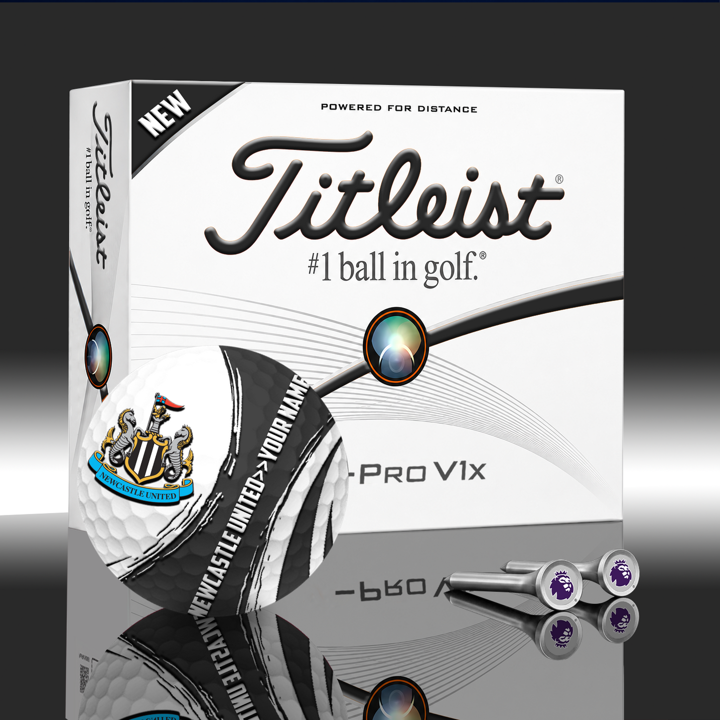 NEW x EPL PERSONALIZED GOLF BALL LIMITED EDITION