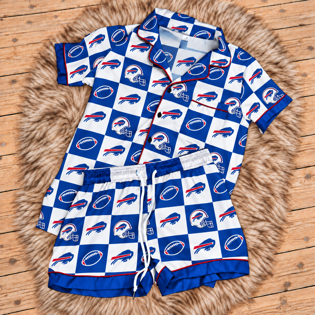 NFL x BUF Premium Pajamas Set