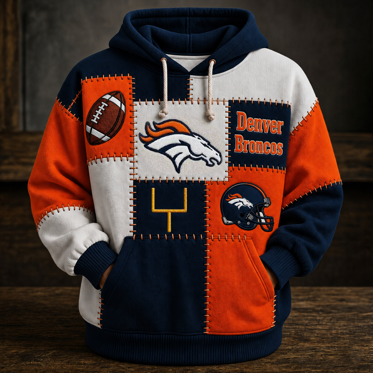 NFL x DEN Patch Hoodie