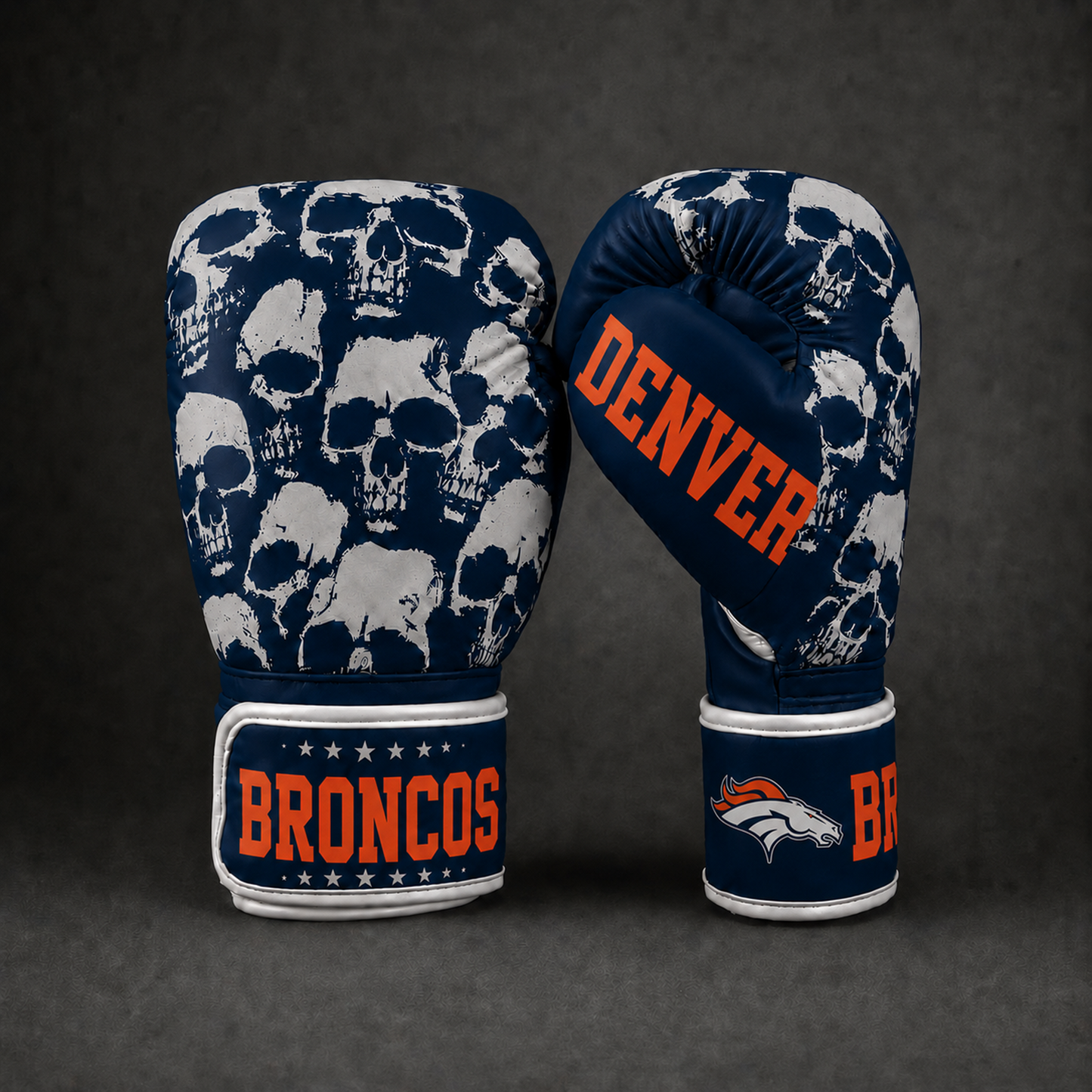 NFL x DEN Skull Boxing Gloves