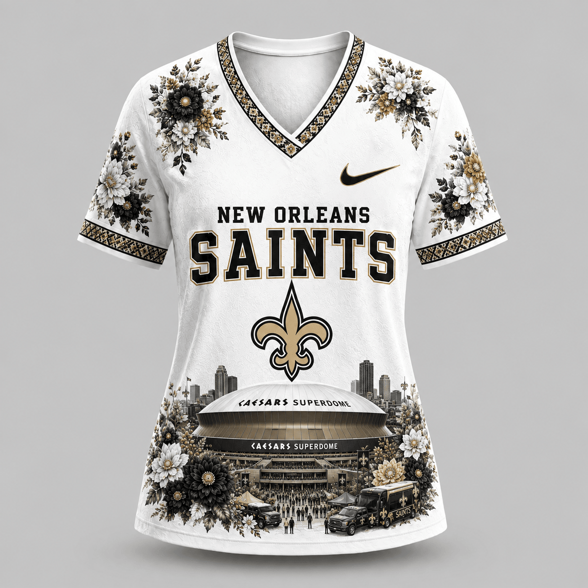 NFL x NO Stadium V-neck Shirt
