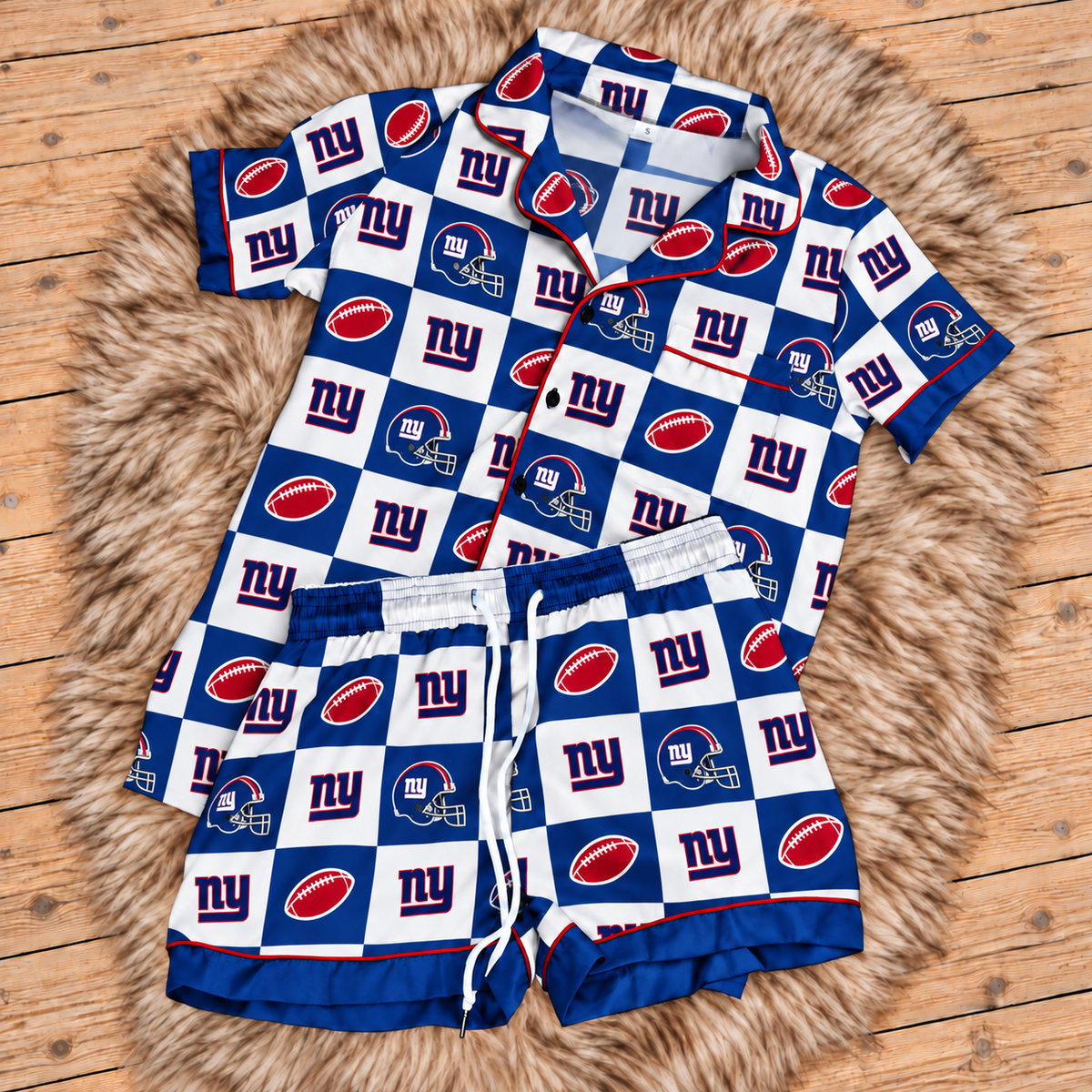 NFL x NYG Premium Pajamas Set