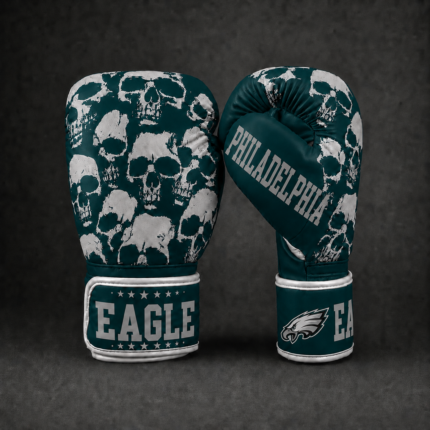NFL x PHI Skull Boxing Gloves