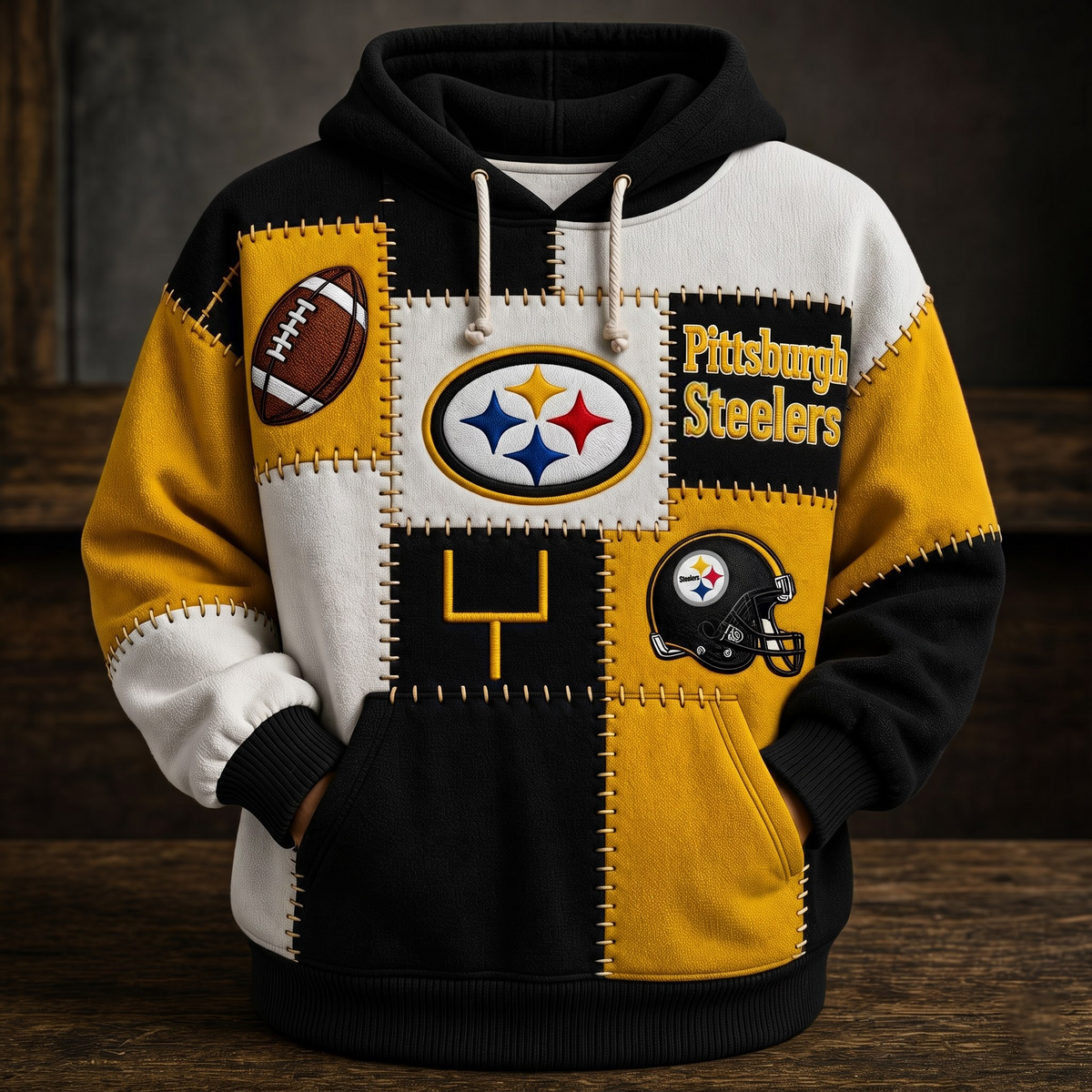 NFL x PIT Patch Hoodie
