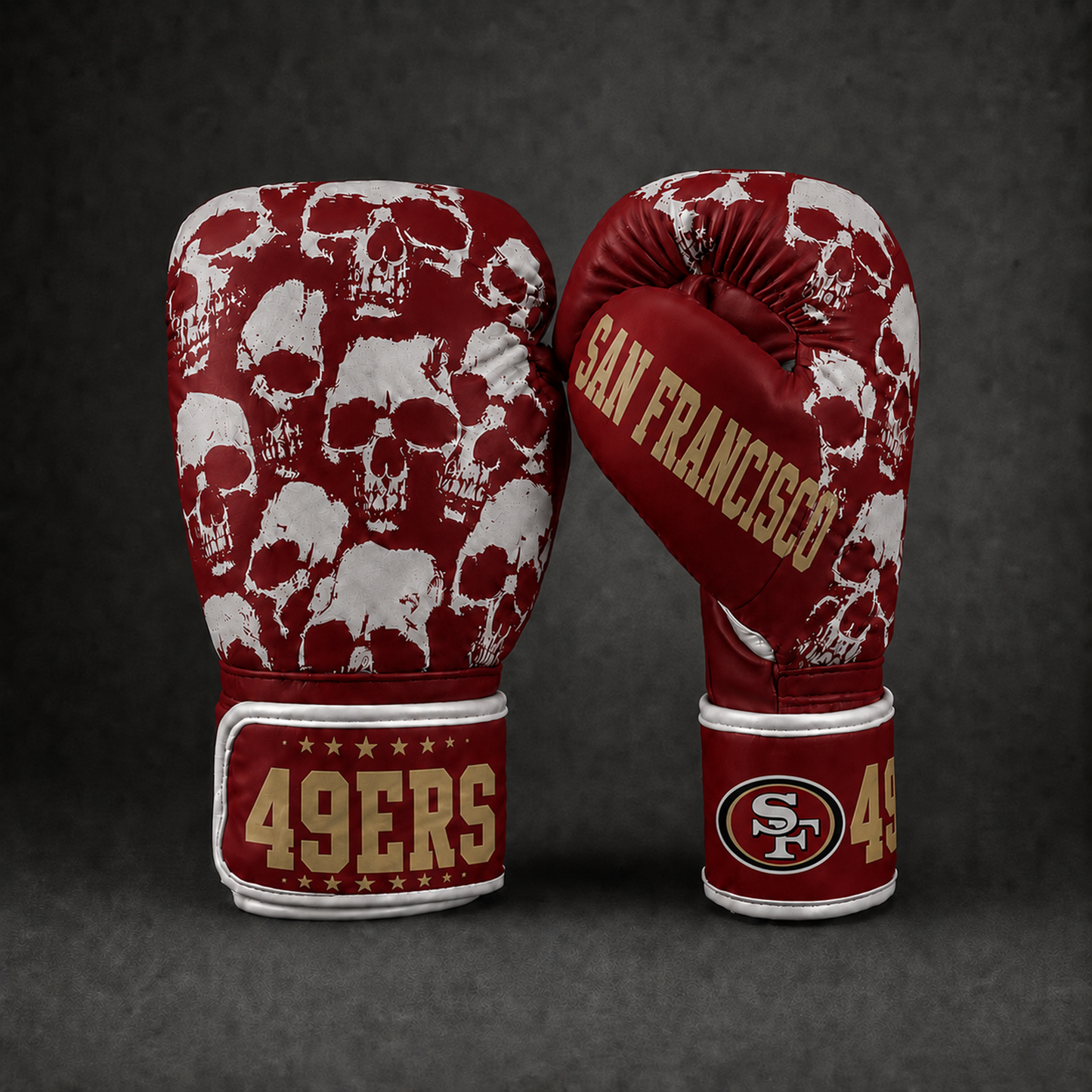 NFL x SF Skull Boxing Gloves