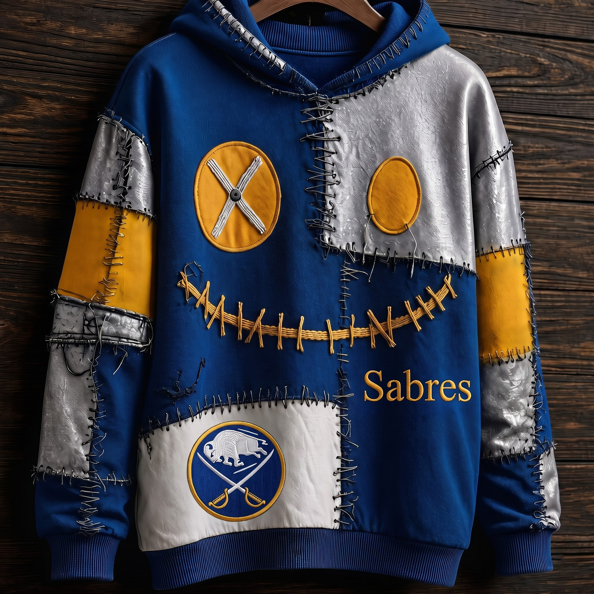 NHL x BUF Smile Face Hoodie