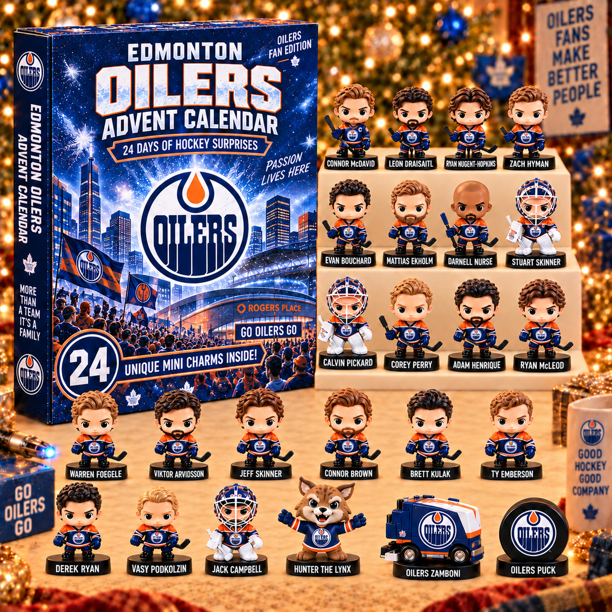 NHL x EDM 24 Days of Hockey Advent Calendar Blind Box