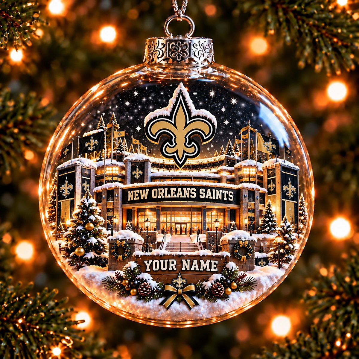 NO x NFL SNOW GLOBE V1