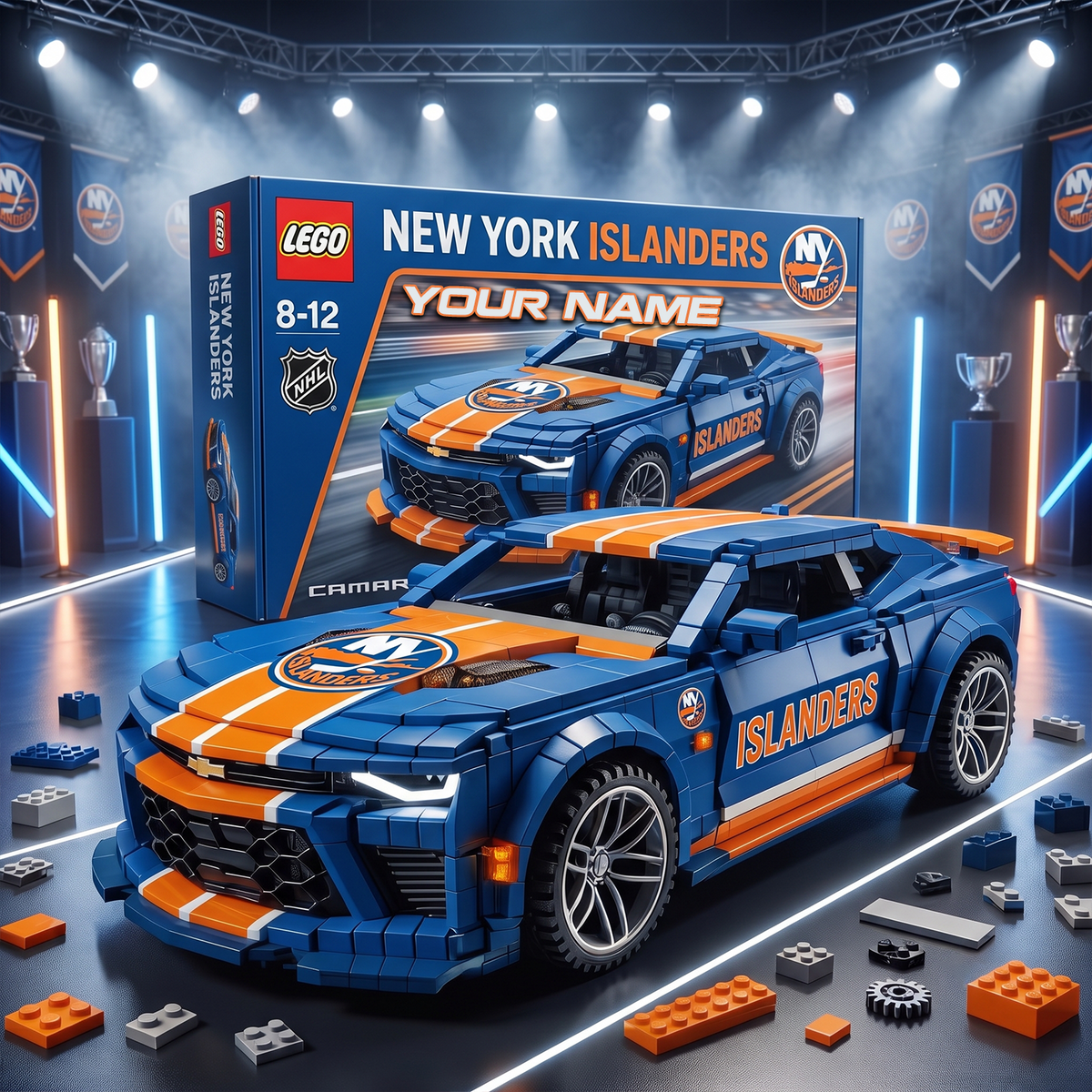 NYI x NHL Football Team Camaro Z28 V2