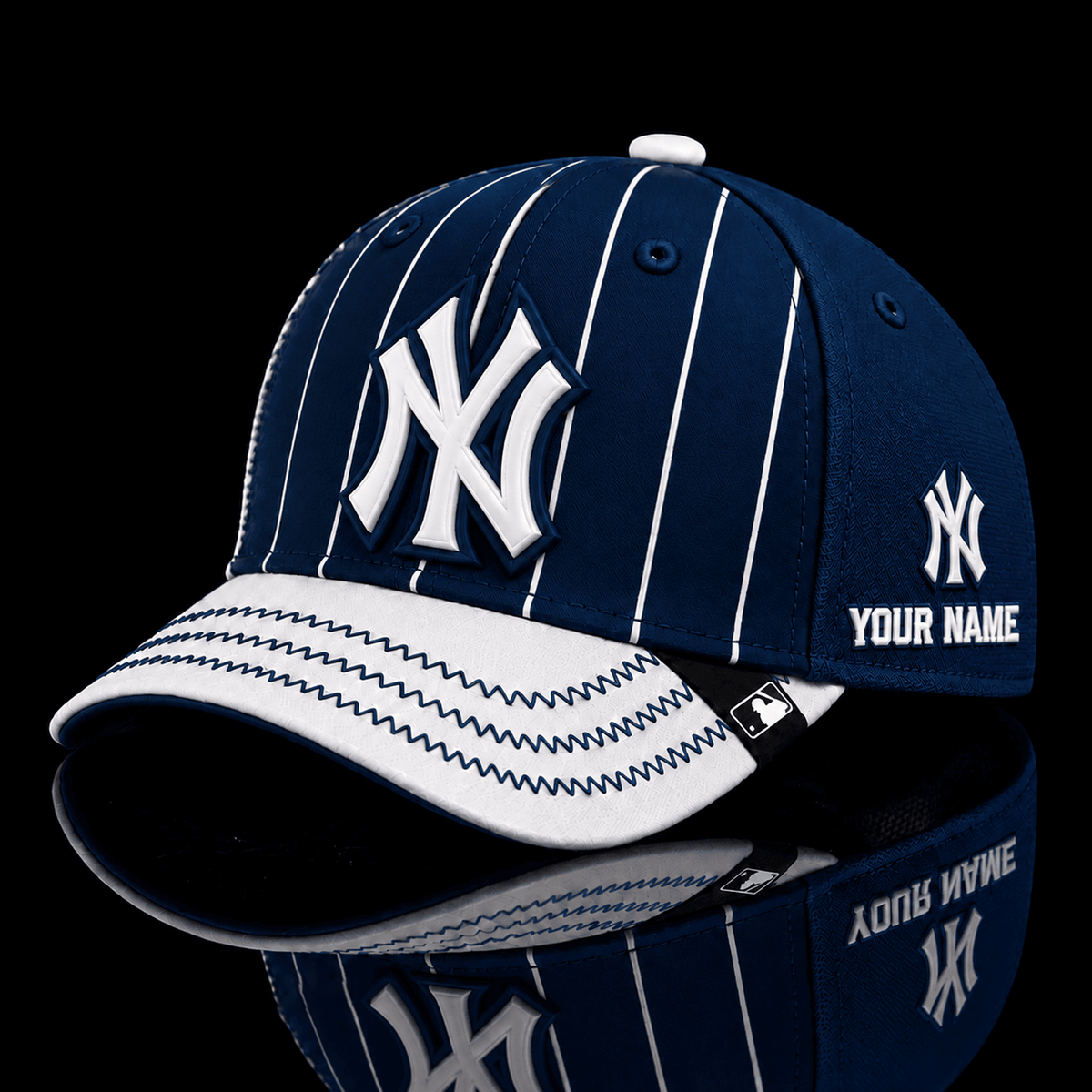 NYY x MLB Game Day Personalized Name Classic Cap
