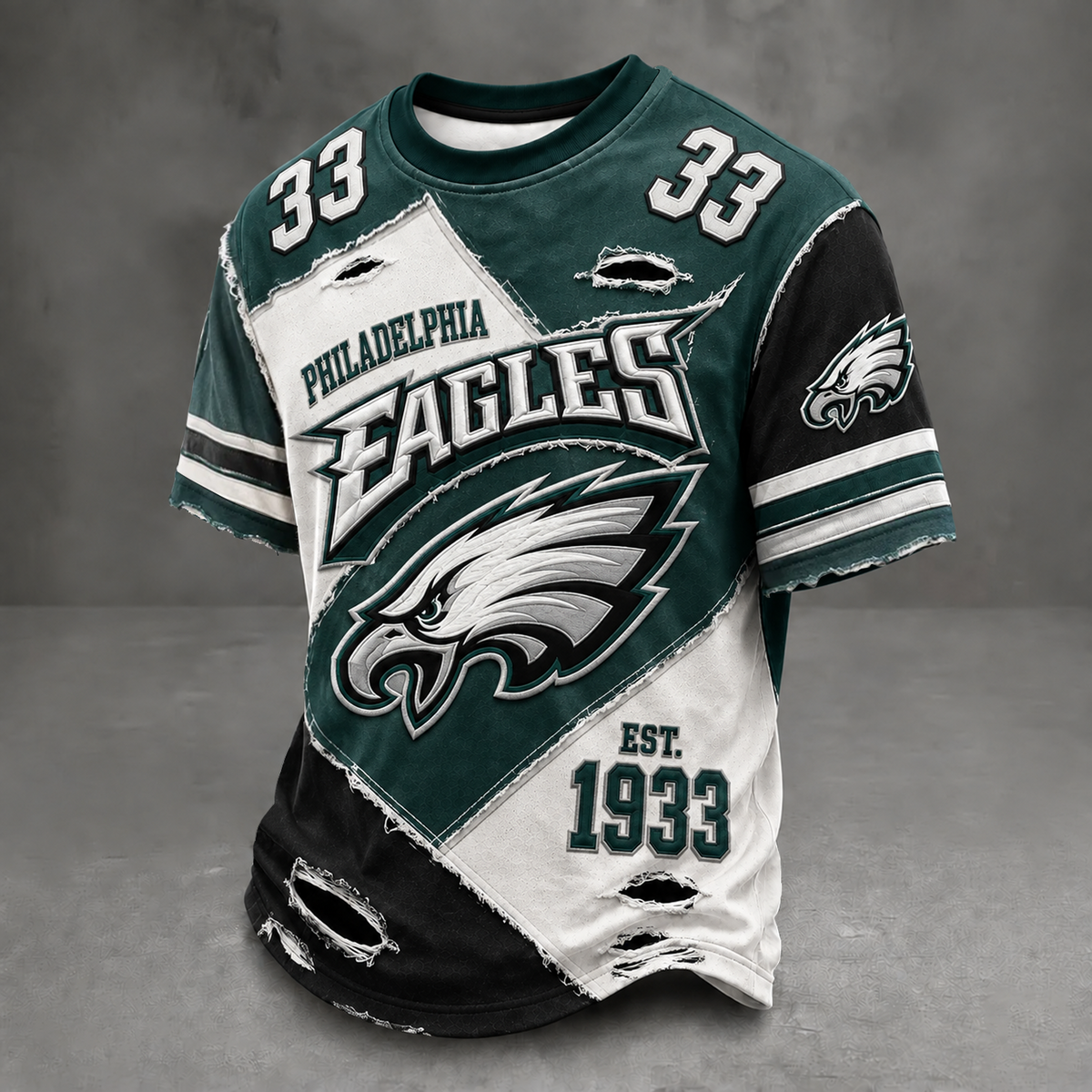 PHI x NFL Men's Professional Football Style Shirt