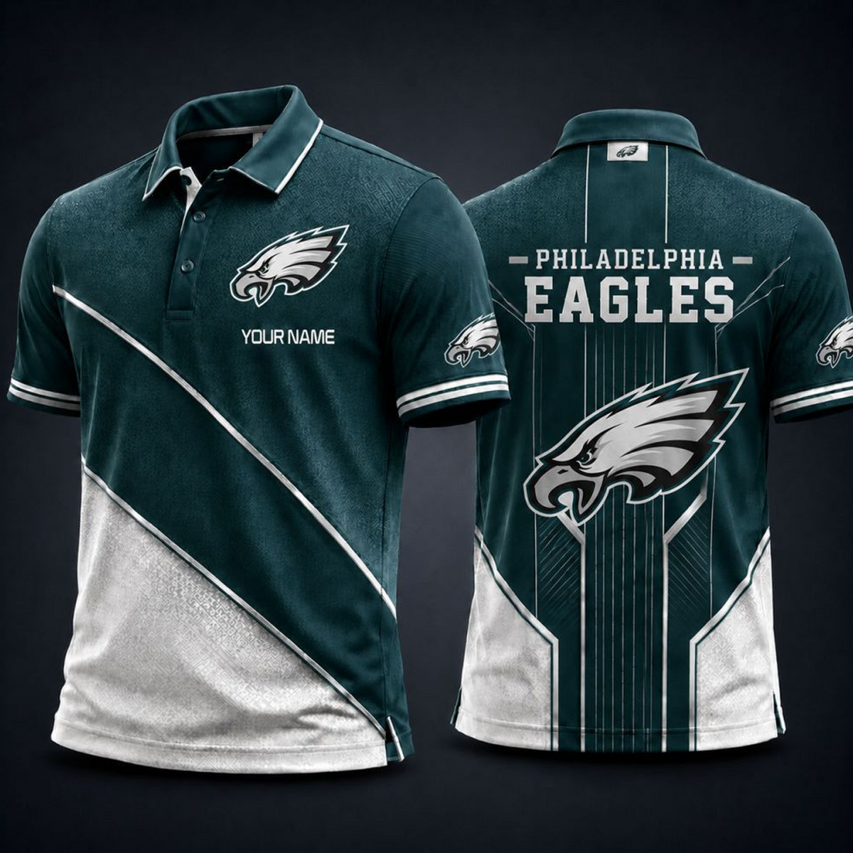 PHI x NFL Premium Polo Shirt