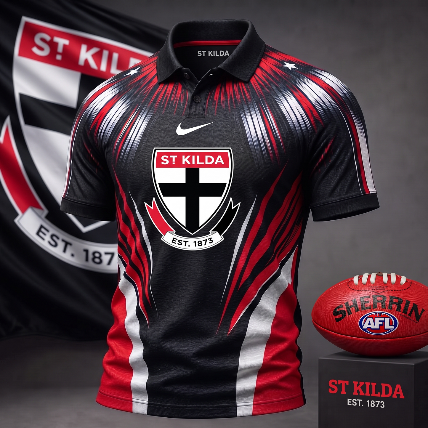 PREMIUM AFL X SK EXCULISVE COLORFUL POLO SHIRT LIMITED EDITION .jpeg