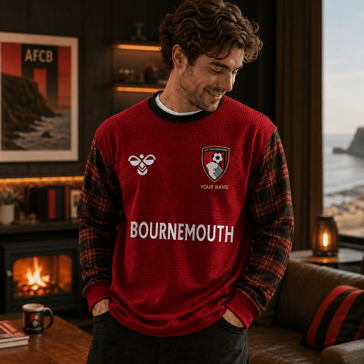 PREMIUM EPL X BOU EXCLUSIVE PERSONALIZED CLASSIC SWEATSHIRT LIMITED EDITION
