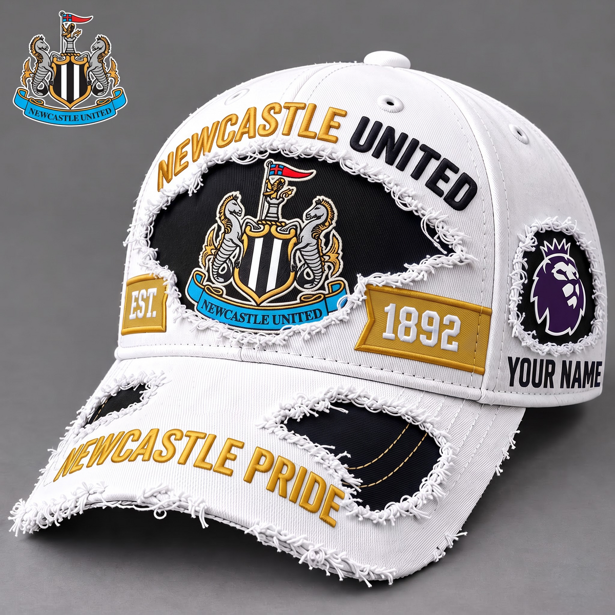PREMIUM EPL X NU EXCLUSIVE PERSONALIZED CAP FOR GAME DAY