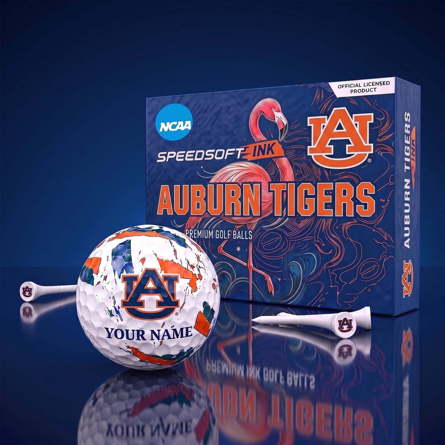 PREMIUM NCAA X AT EXCLUSIVE PERSONALIZED GOLF BALL SET LIMITED EDTION