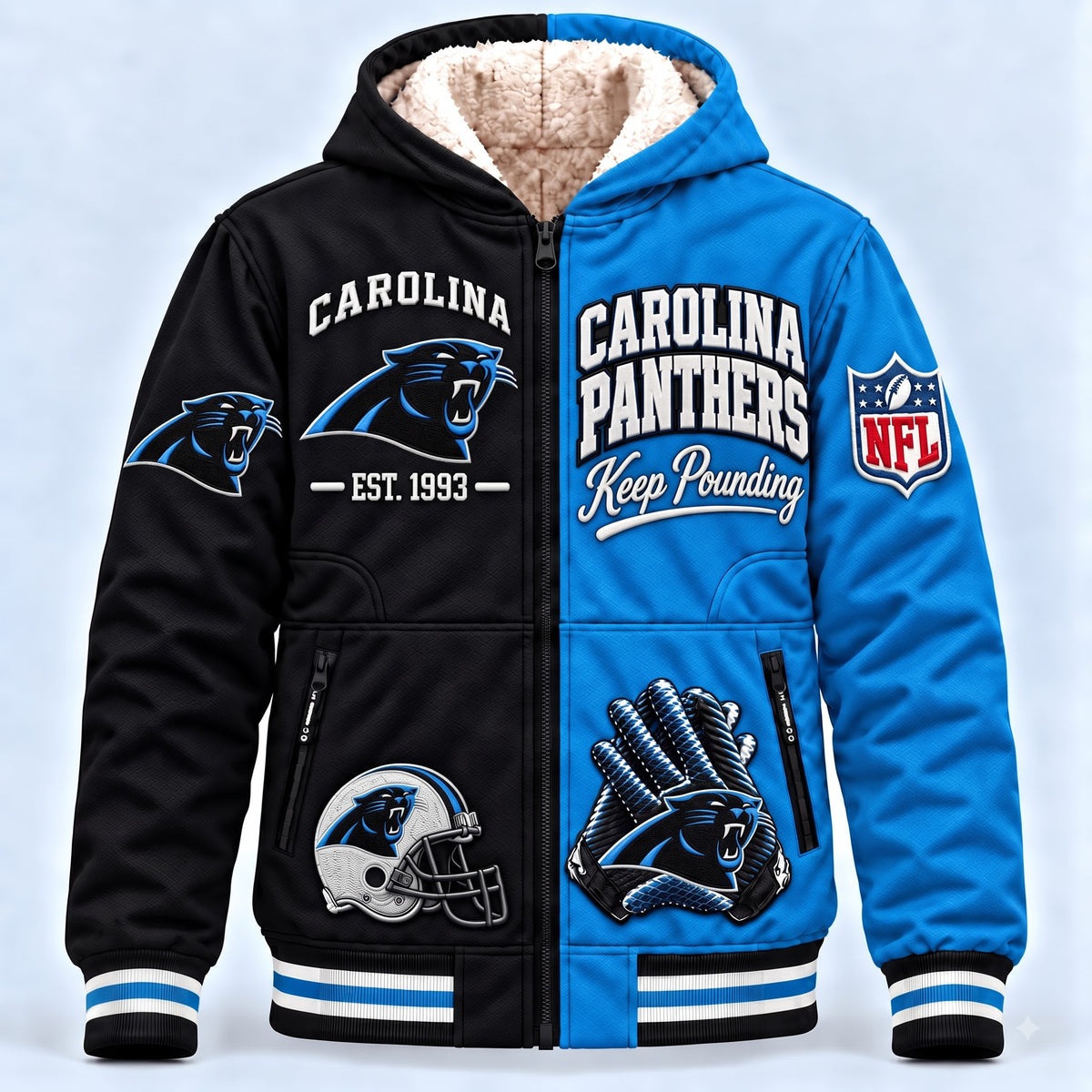 PREMIUM NFL X CAR AURA LUXE FLEECE JACKET LIMITED EDITION