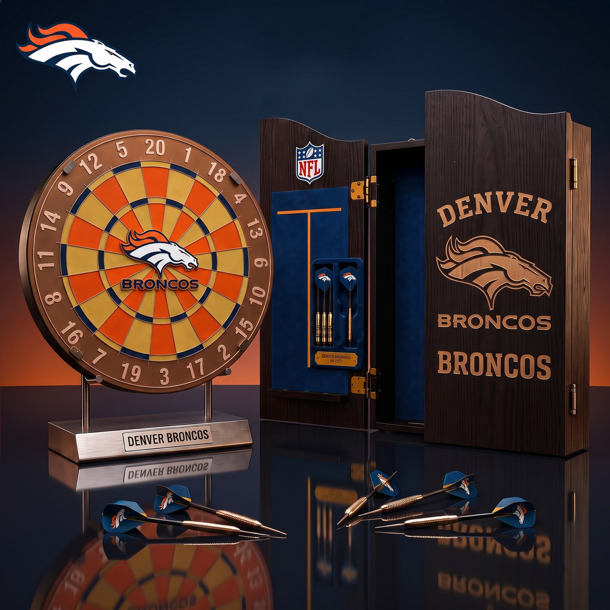 PREMIUM NFL X DB EXCLUSIVE Dartboard GAME Set LIMITED EDITION