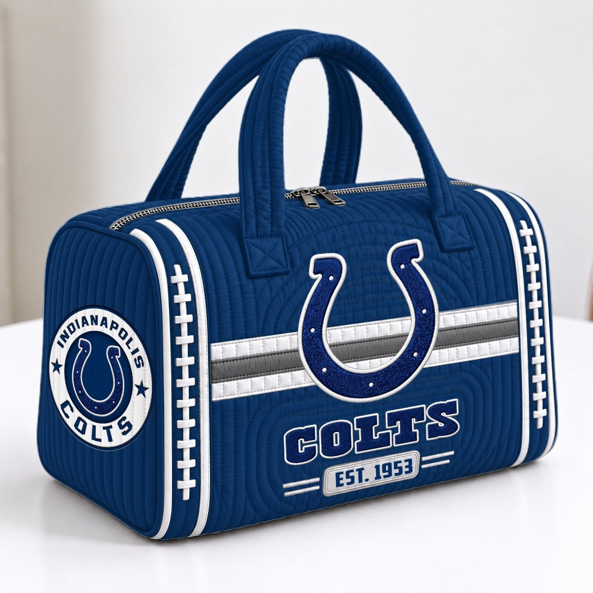 PREMIUM NFL X IND EXCLUSIVE 3D Quilted Luggage Travel Bag LIMITED EDITION