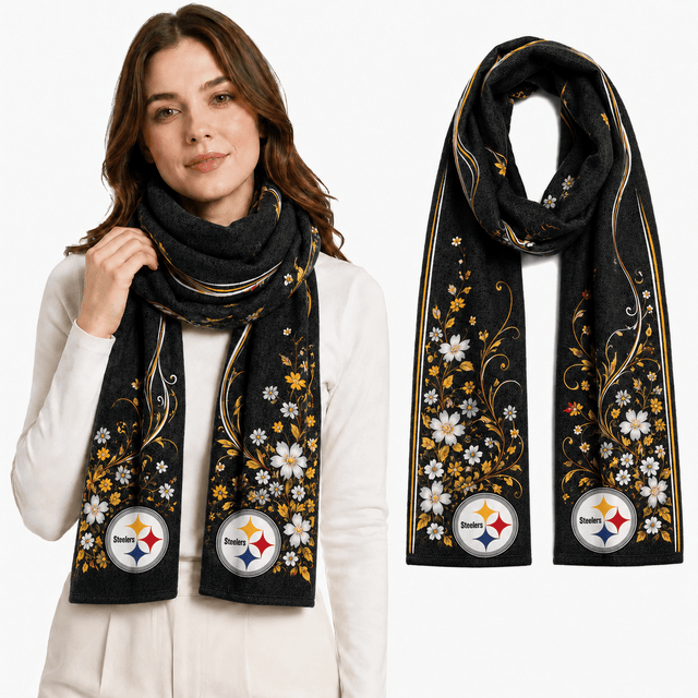 PREMIUM NFL X PS EXCLUSIVE Floral Scarf Big Gift For Women Limited Edition