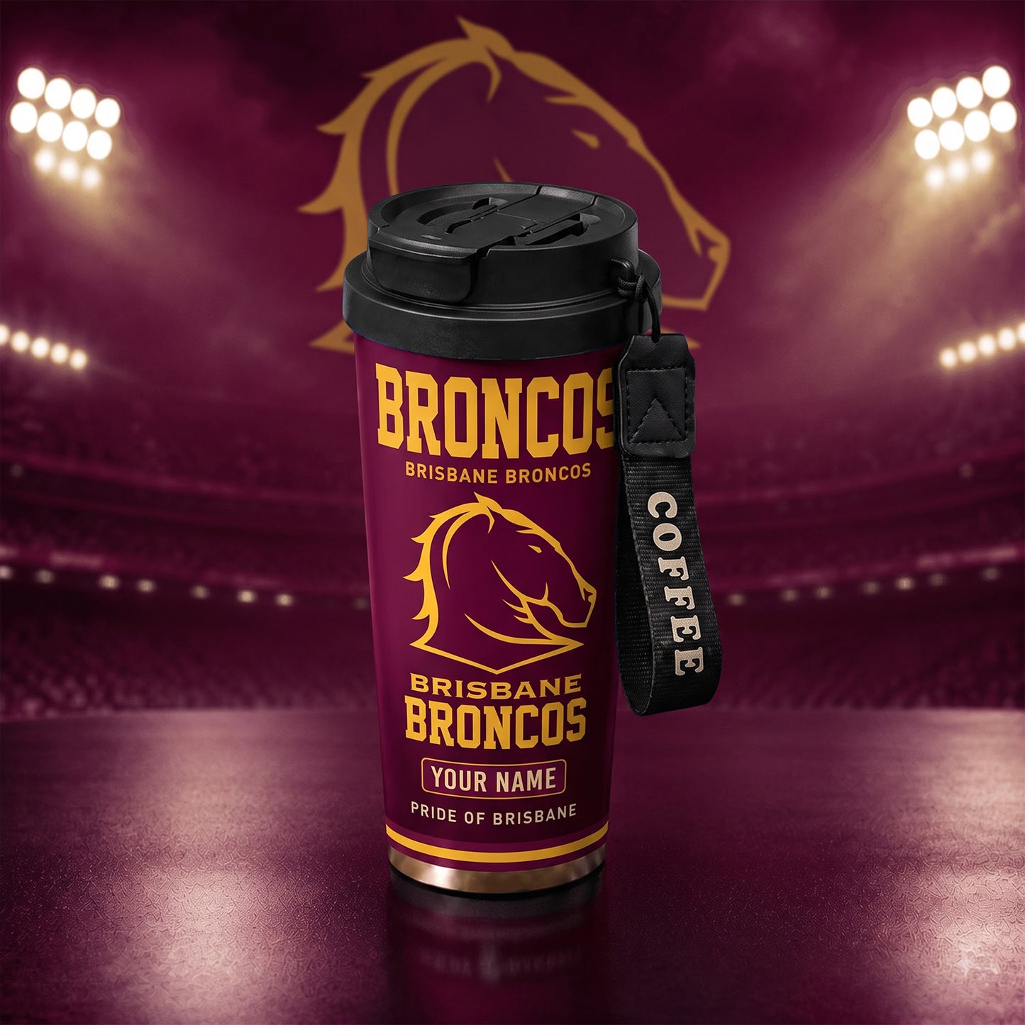 PREMIUM NRL X BB EXCLUSIVE Personalized Coffee Mug Limited Edition