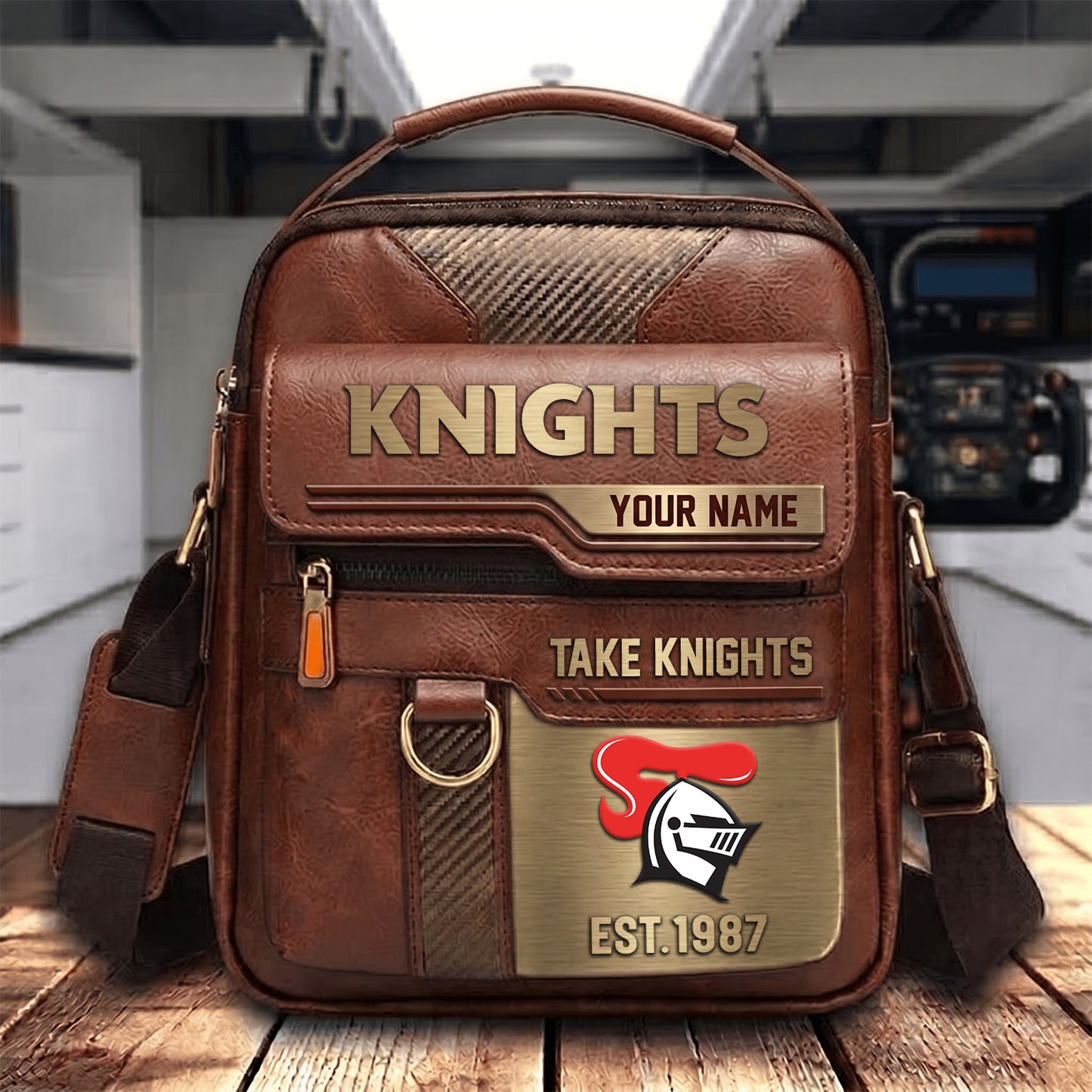 PREMIUM NRL X NK PERSONALIZED Leather Handbag LIMITED EDITION