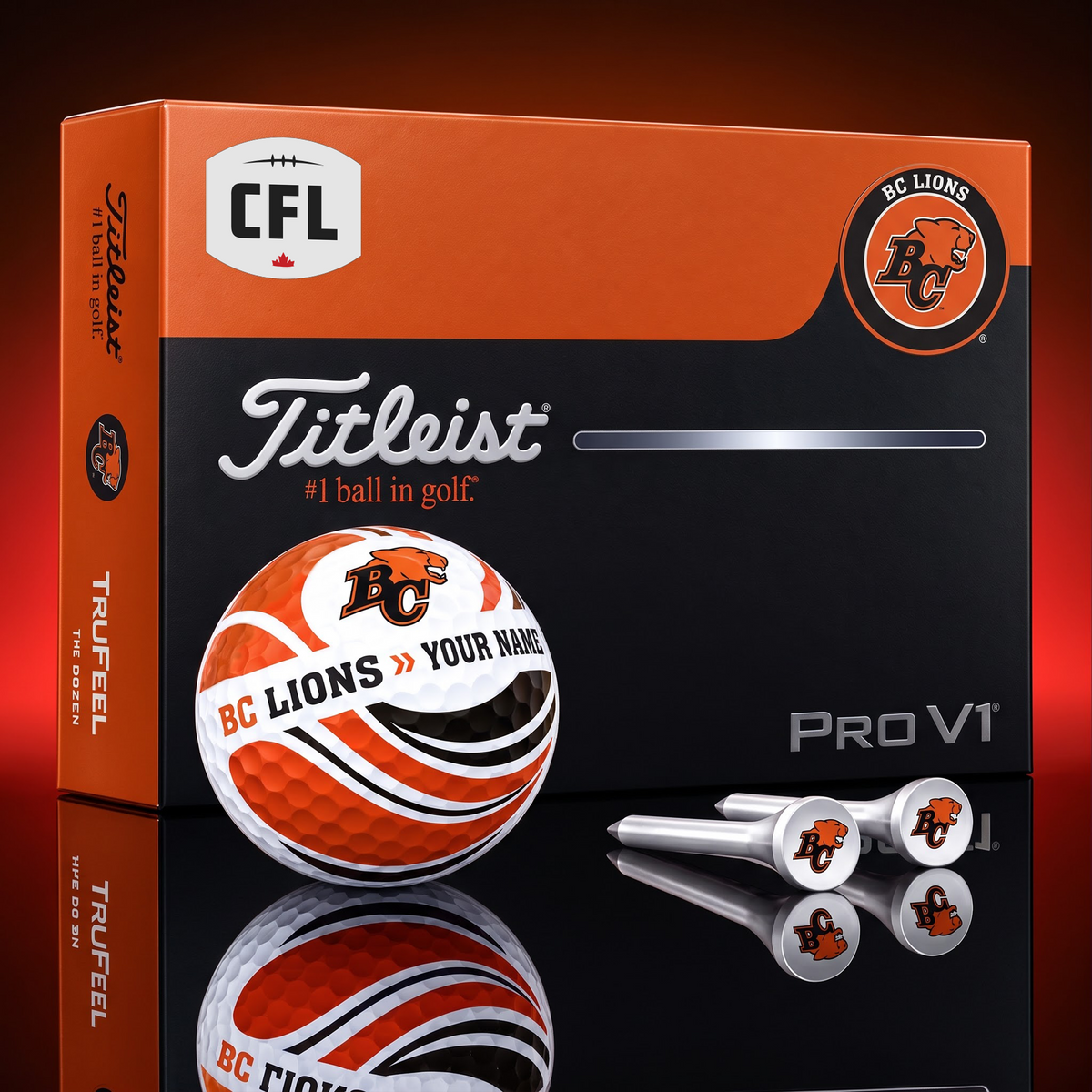 PREMIUM CFL X BL EXCLUSIVE TOURNAMENT PERSONALIZED GOLF BALL V3 COLLECTION NDT VHM 160926