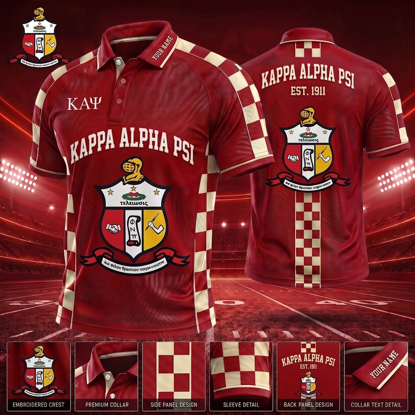 PREMIUM KAP X ΚΑΨ EXCLUSIVE POLO SHIRT V3 NDT NHM 280726
