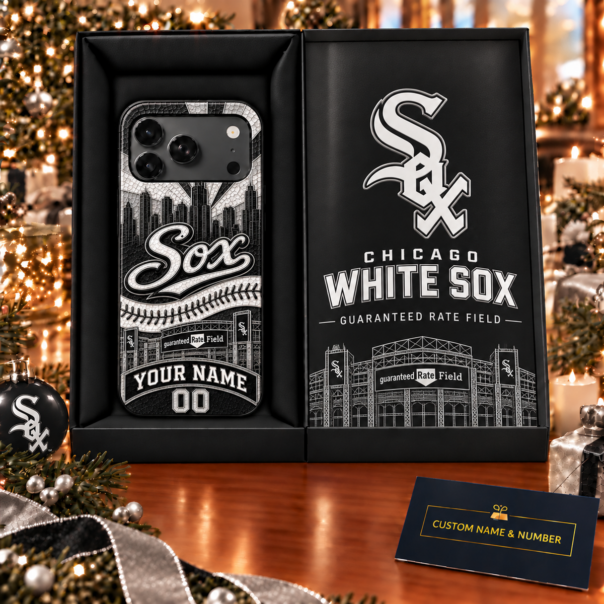 Premium MLB x CWS Personalized Phone Case for Fans