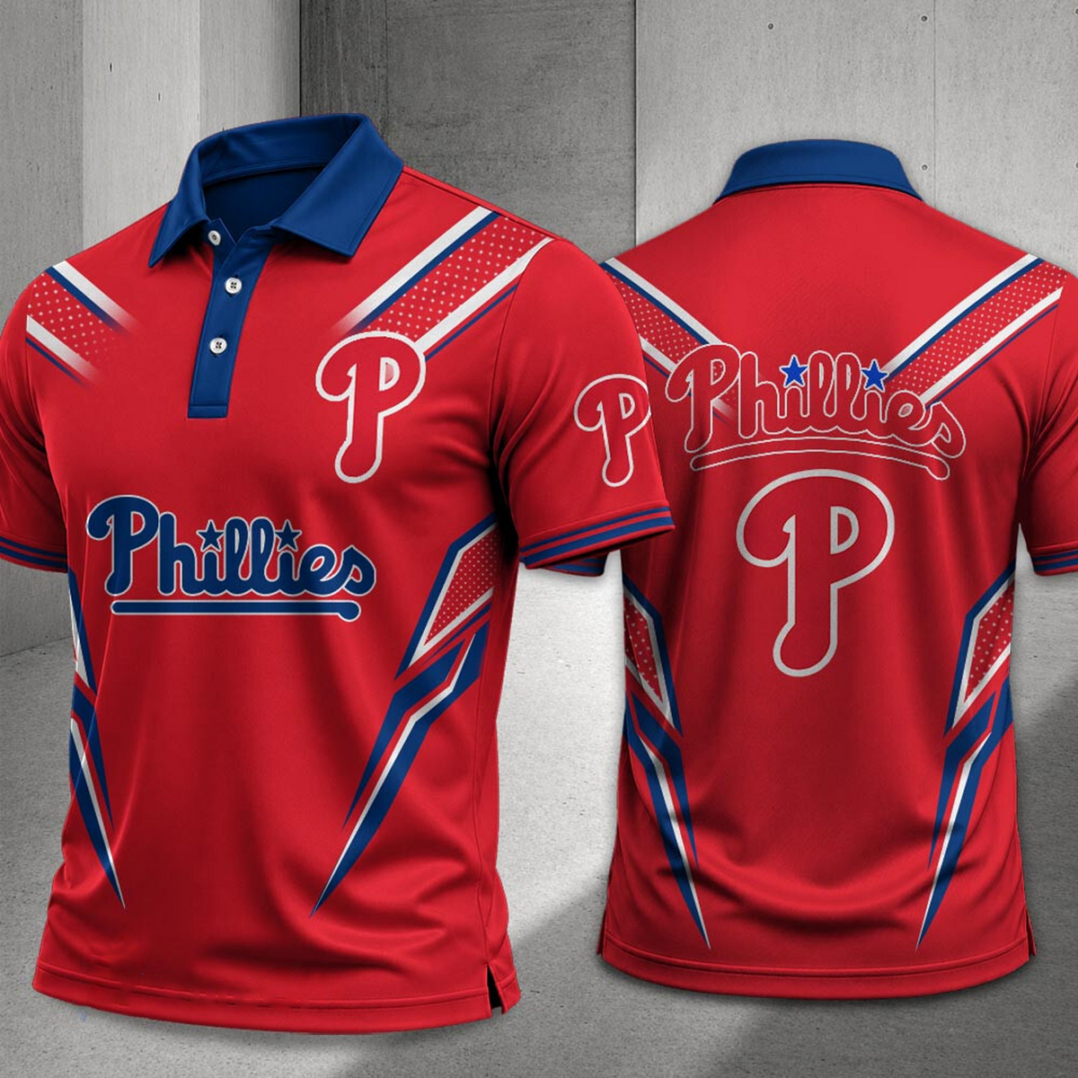 Premium MLB x PHI Polo Shirt