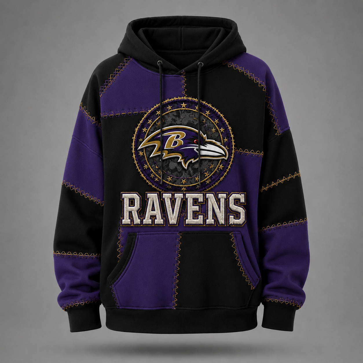 Premium NFL x BAL Patch V2 Hoodie