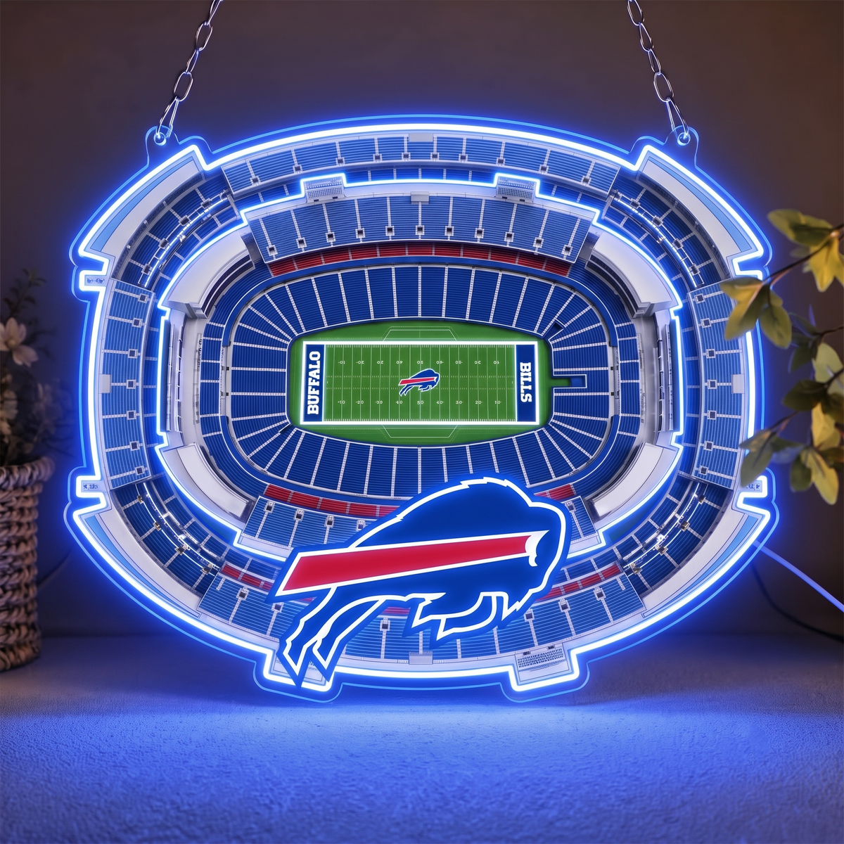 Premium NFL x BUF Stadium LED Neon Sign