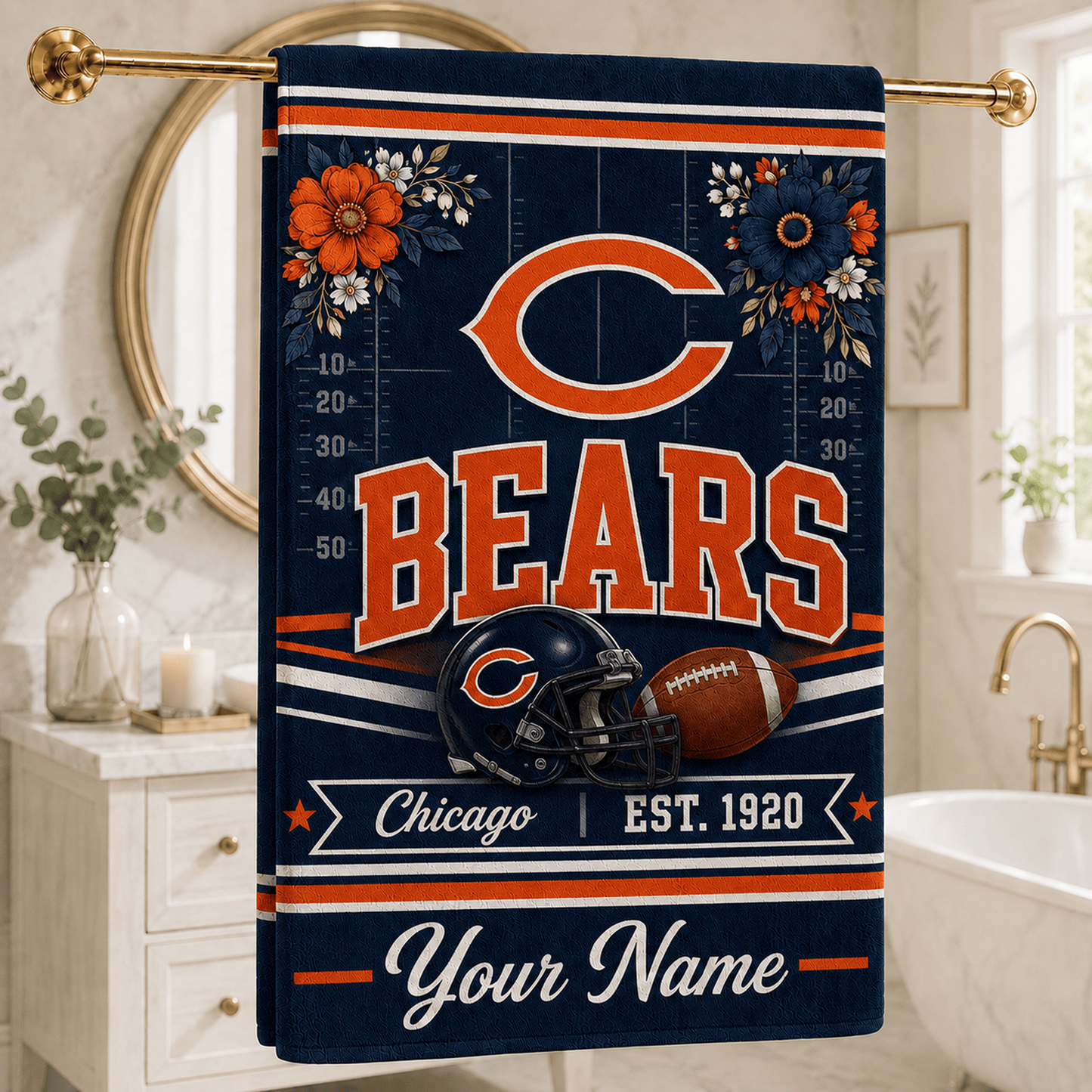 Premium NFL x CHI Game Day Garden Towels