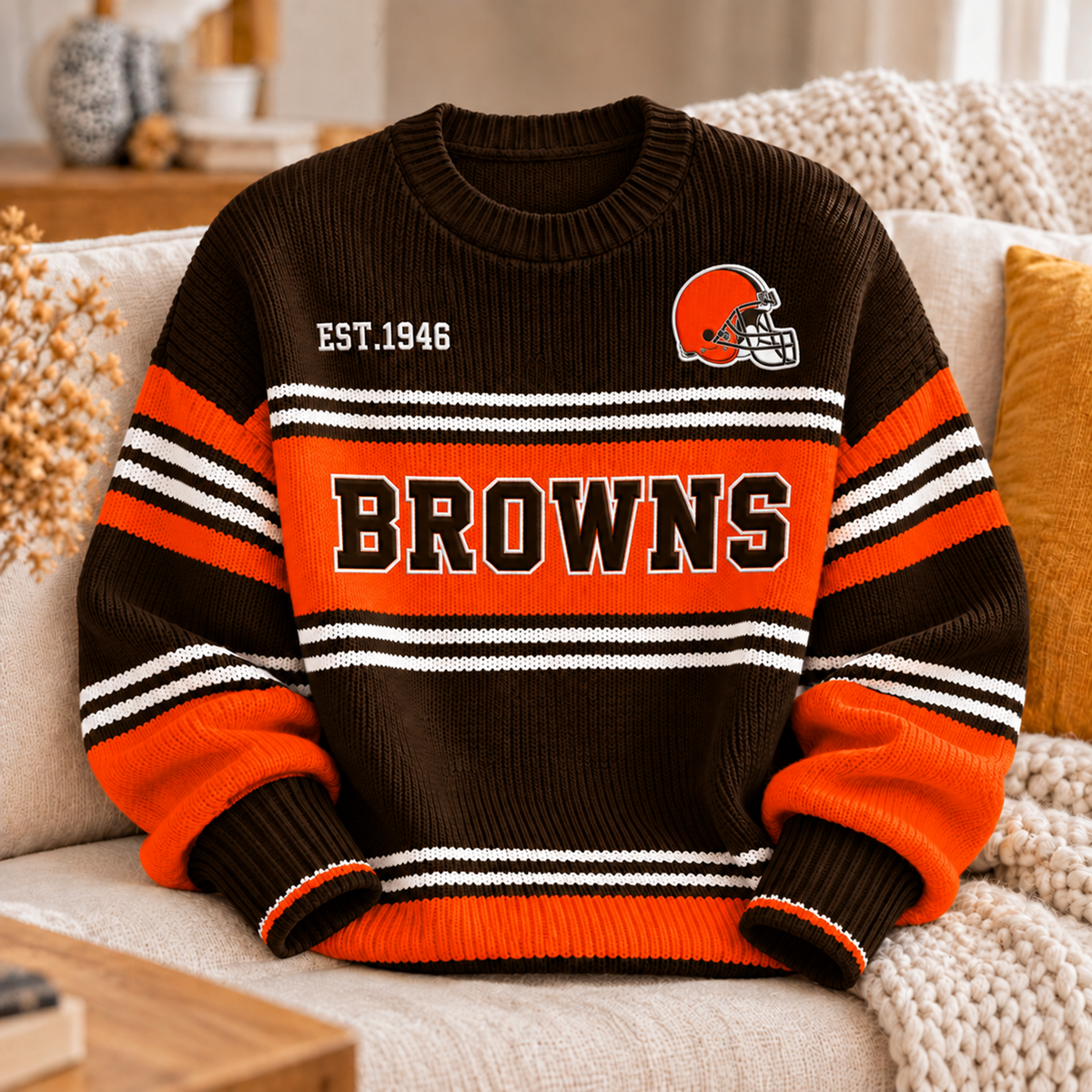 Premium NFL x CLE EST Sweater