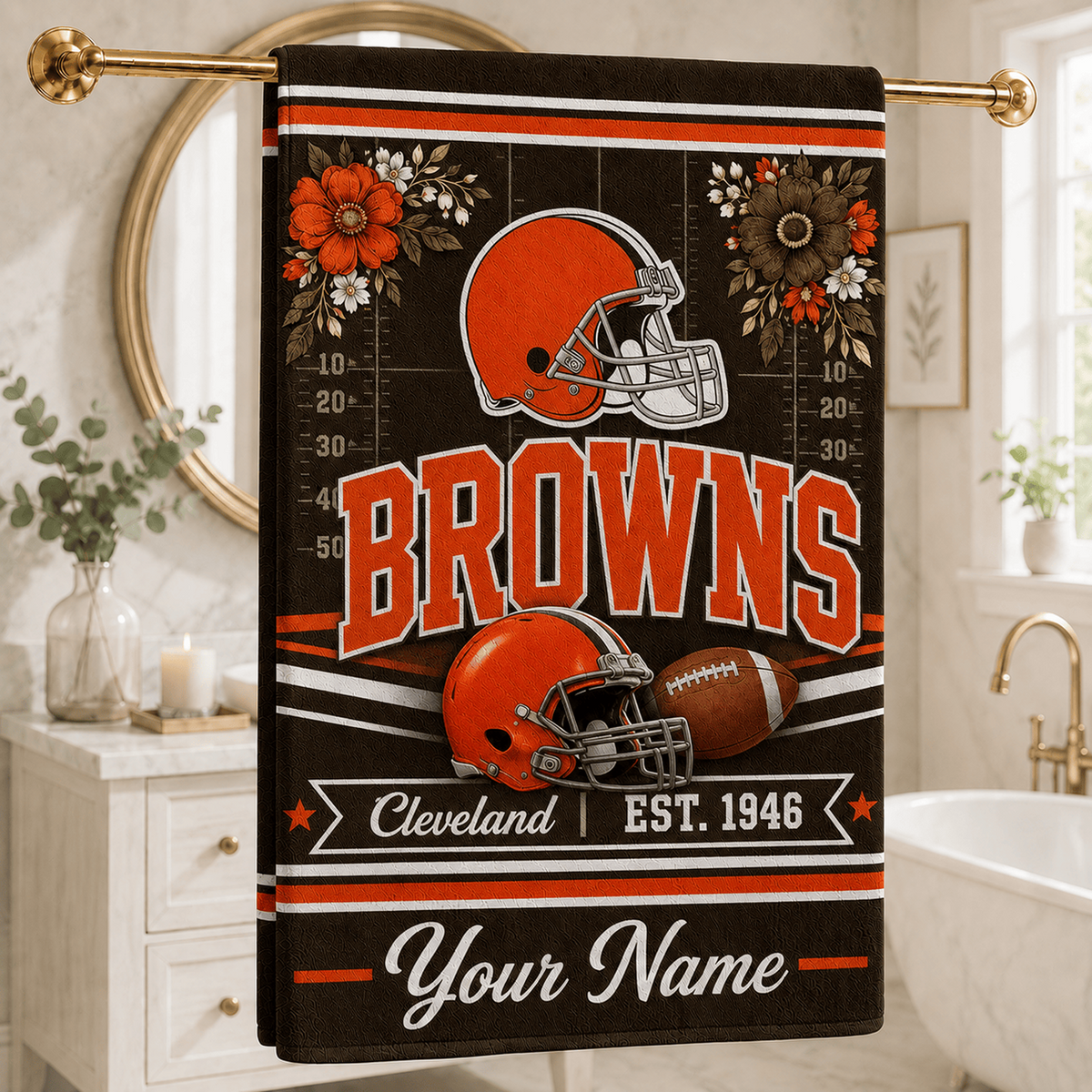 Premium NFL x CLE Game Day Garden Towels