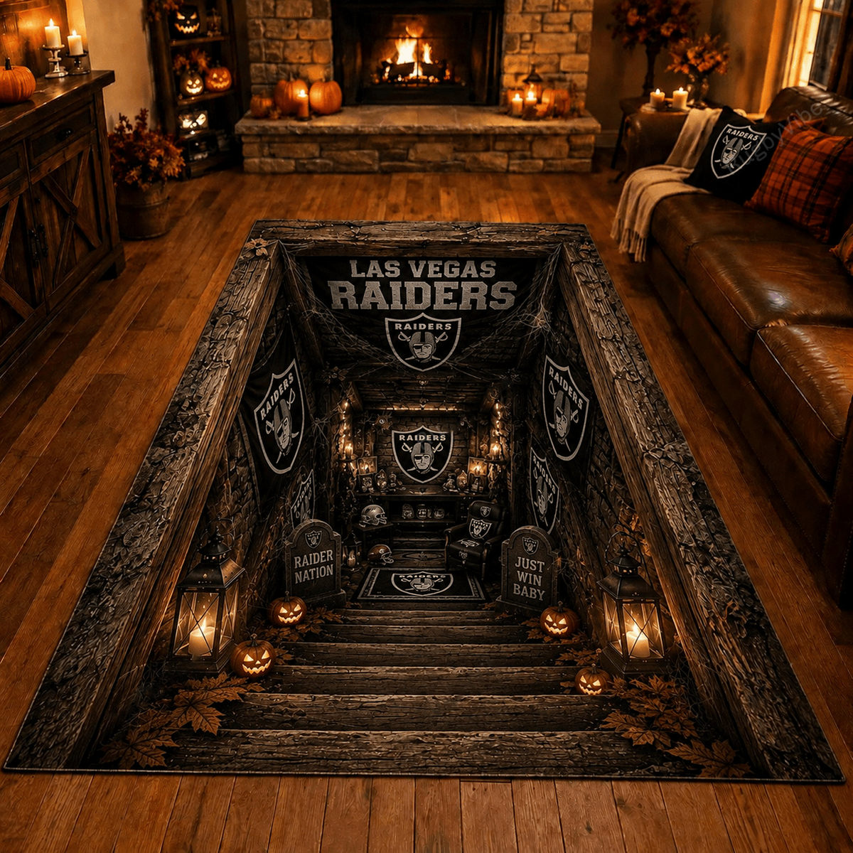 Premium NFL x LVR Halloween Rug