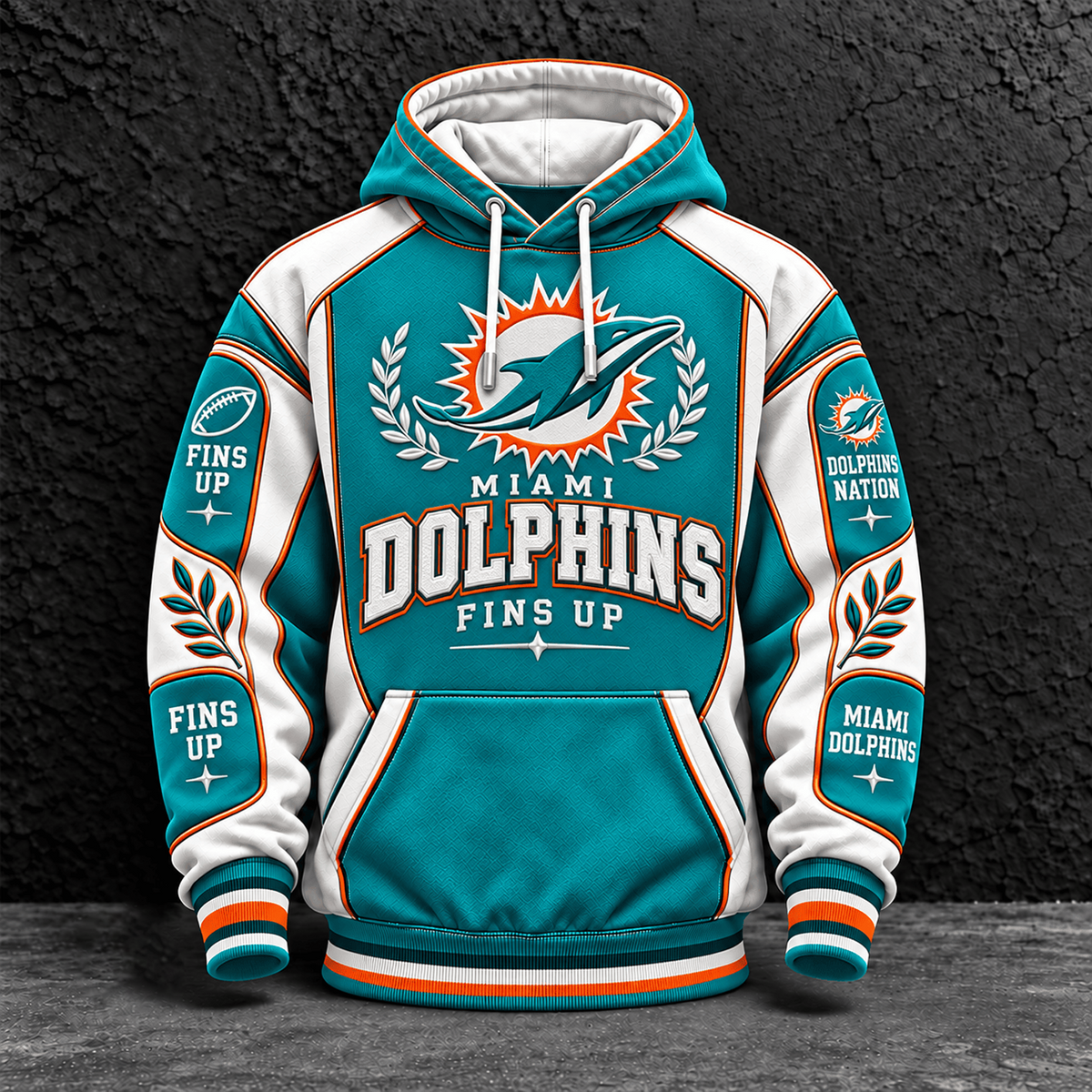 Premium NFL x MIA Pullover Hoodie
