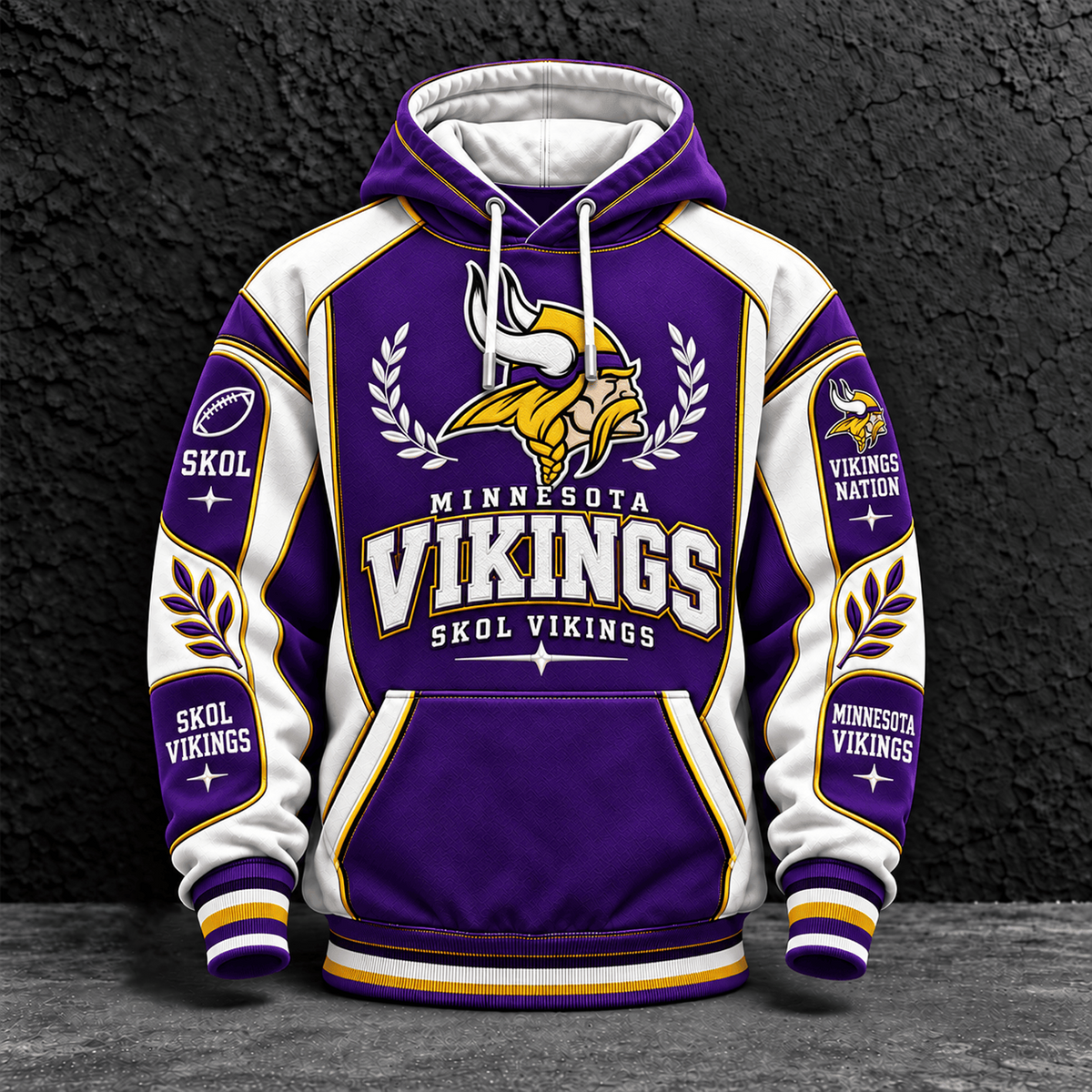 Premium NFL x MIN Pullover Hoodie