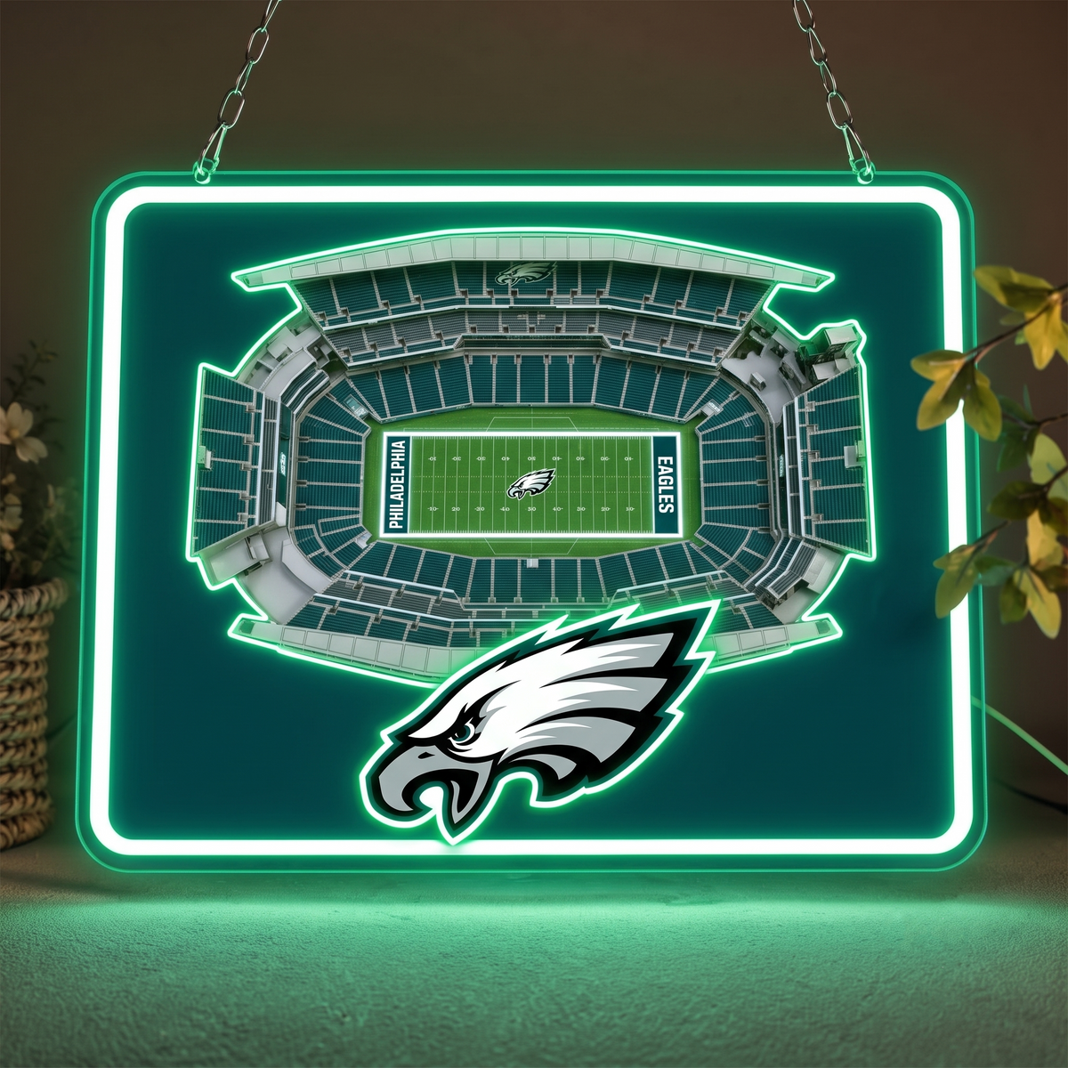 Premium NFL x PHI LED Neon Sign