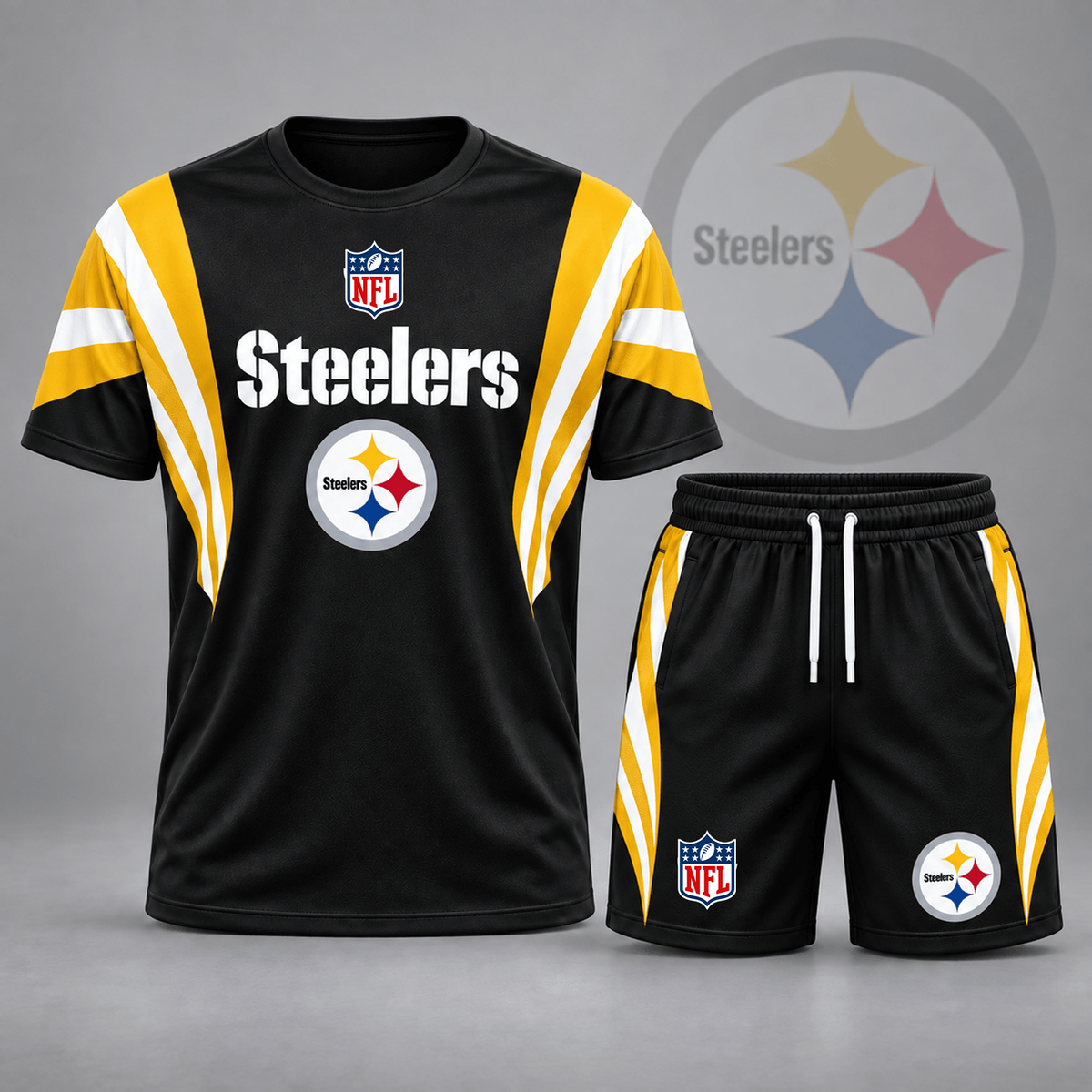 Premium NFL x PIT Elite Performance T-Shirt & Shorts Set
