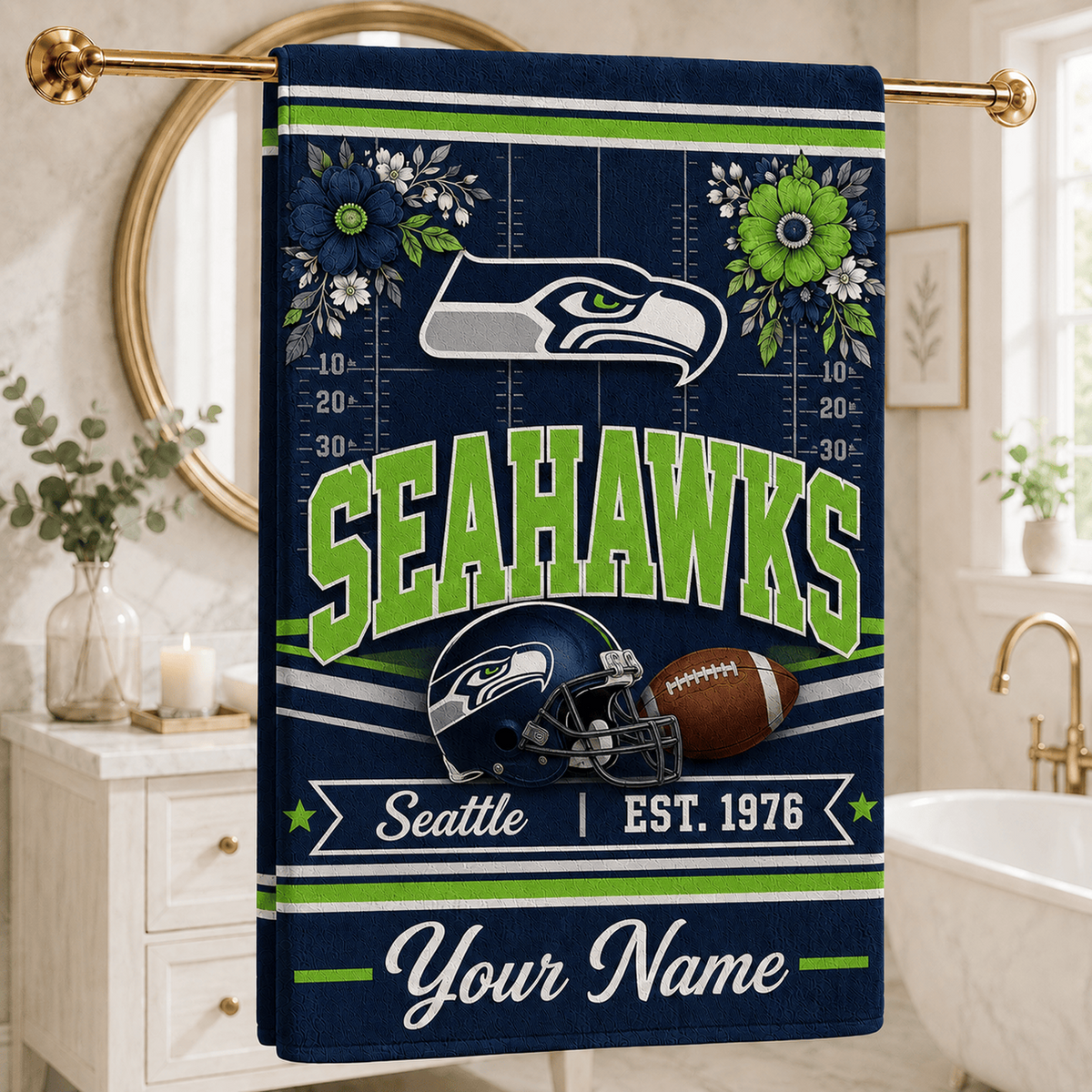 Premium NFL x SEA Game Day Garden Towels