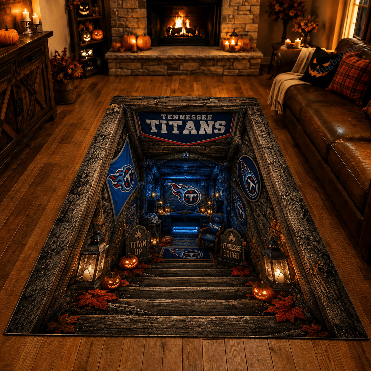 Premium NFL x TEN Halloween Rug