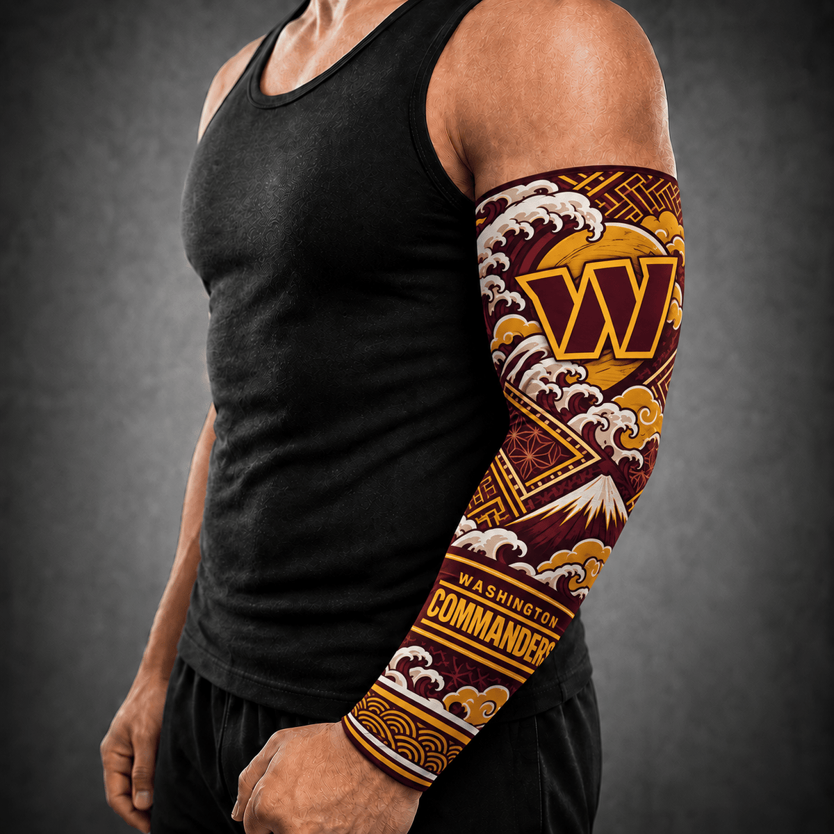 Premium NFL x WAS Japan Personalized Name Arm Sleeve