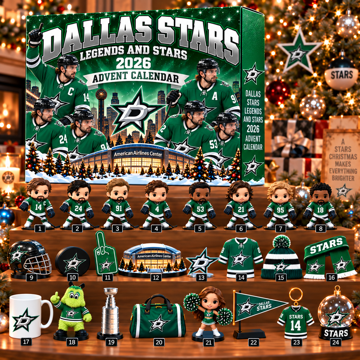 Premium NHL x DAL Christmas Advent Calendar