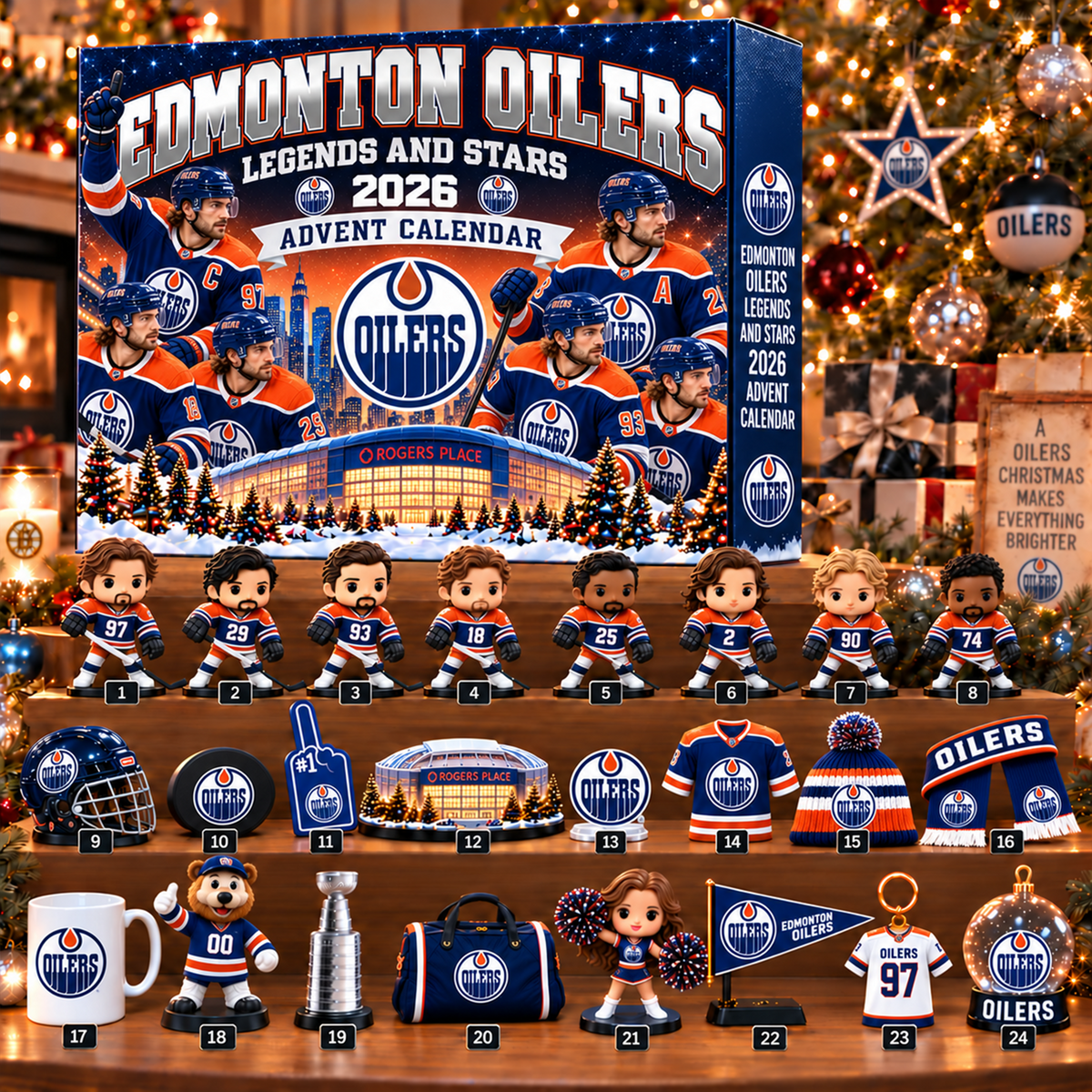 Premium NHL x EDM Christmas Advent Calendar