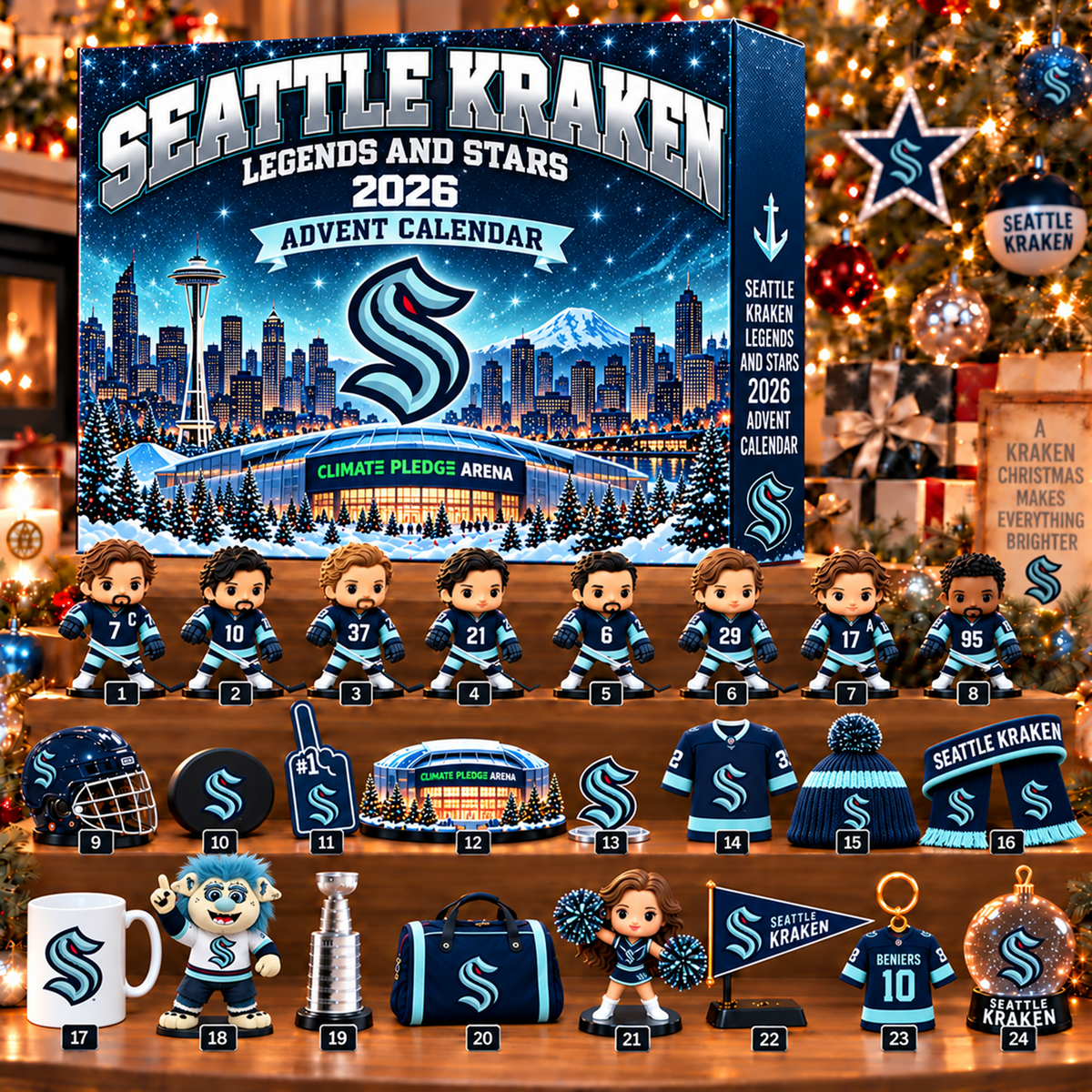 Premium NHL x SEA Christmas Stadium Advent Calendar HLP HLPHUONG 231026