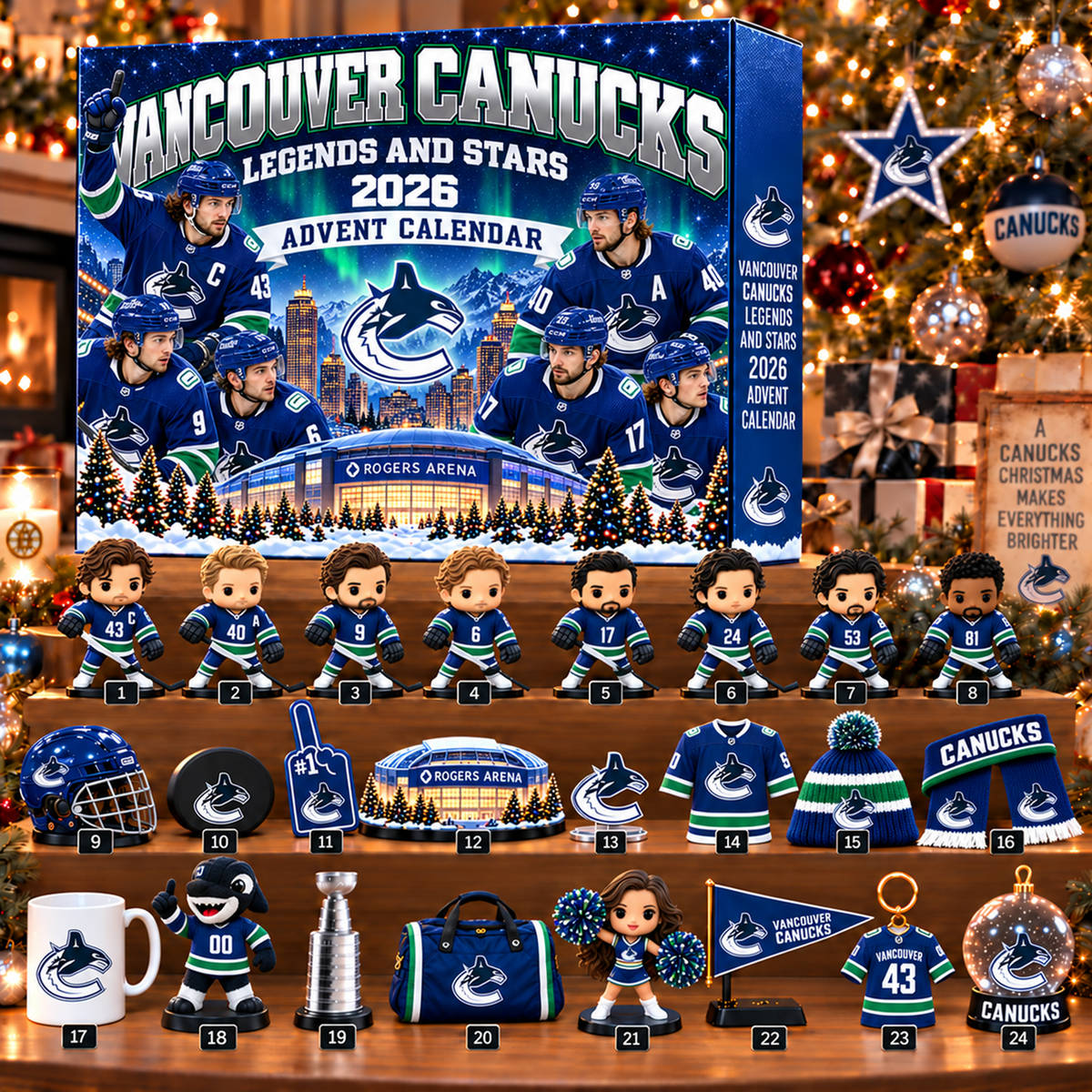 Premium NHL x VAN Christmas Advent Calendar