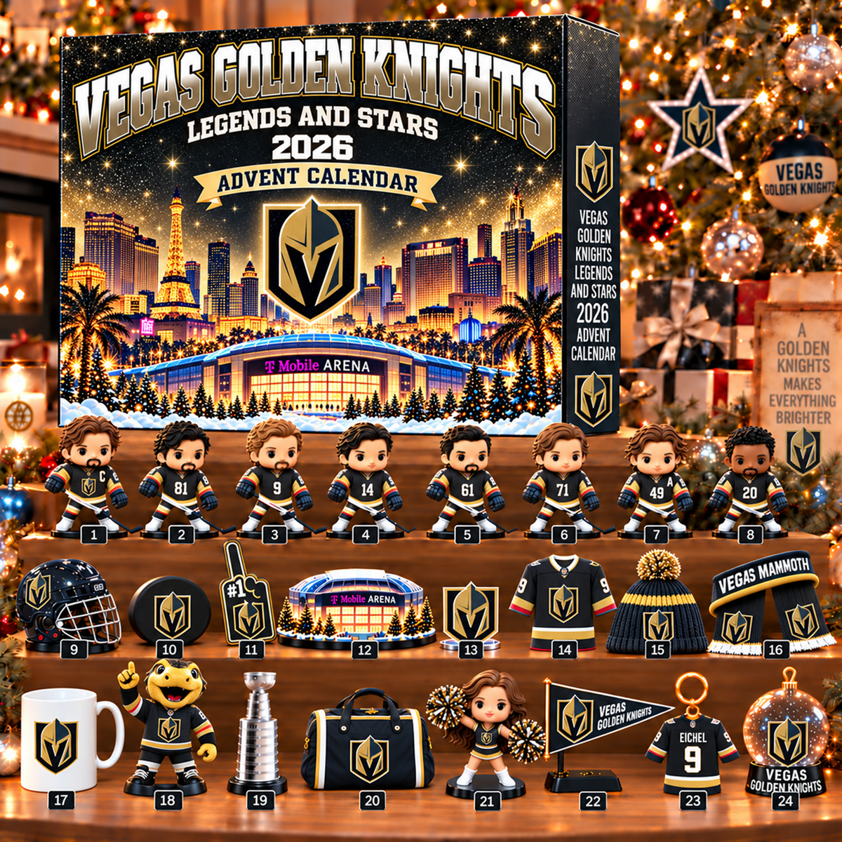 Premium NHL x VEG Christmas Stadium Advent Calendar HLP HLPHUONG 231026